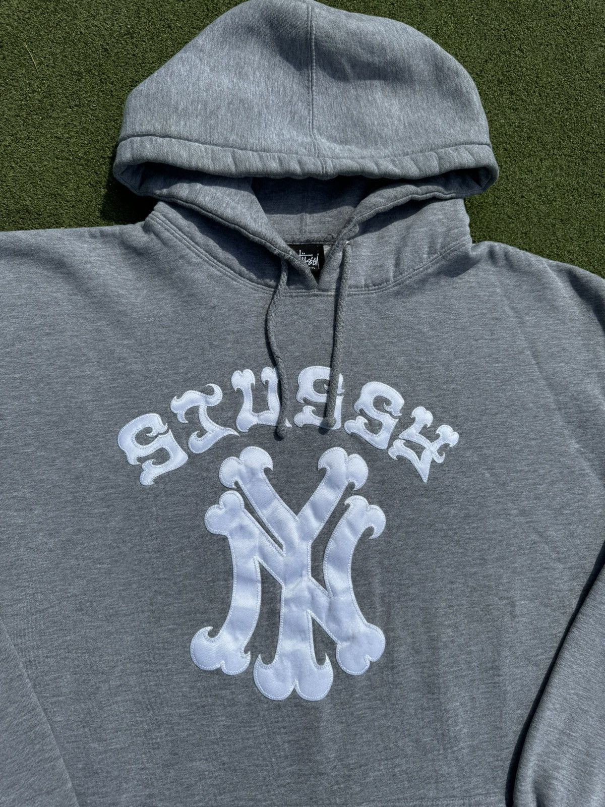 Stussy Stüssy New York Mets Logo Flip Embroidered Hoodie Size US L / EU 52-54 / 3 - 2 Thumbnail