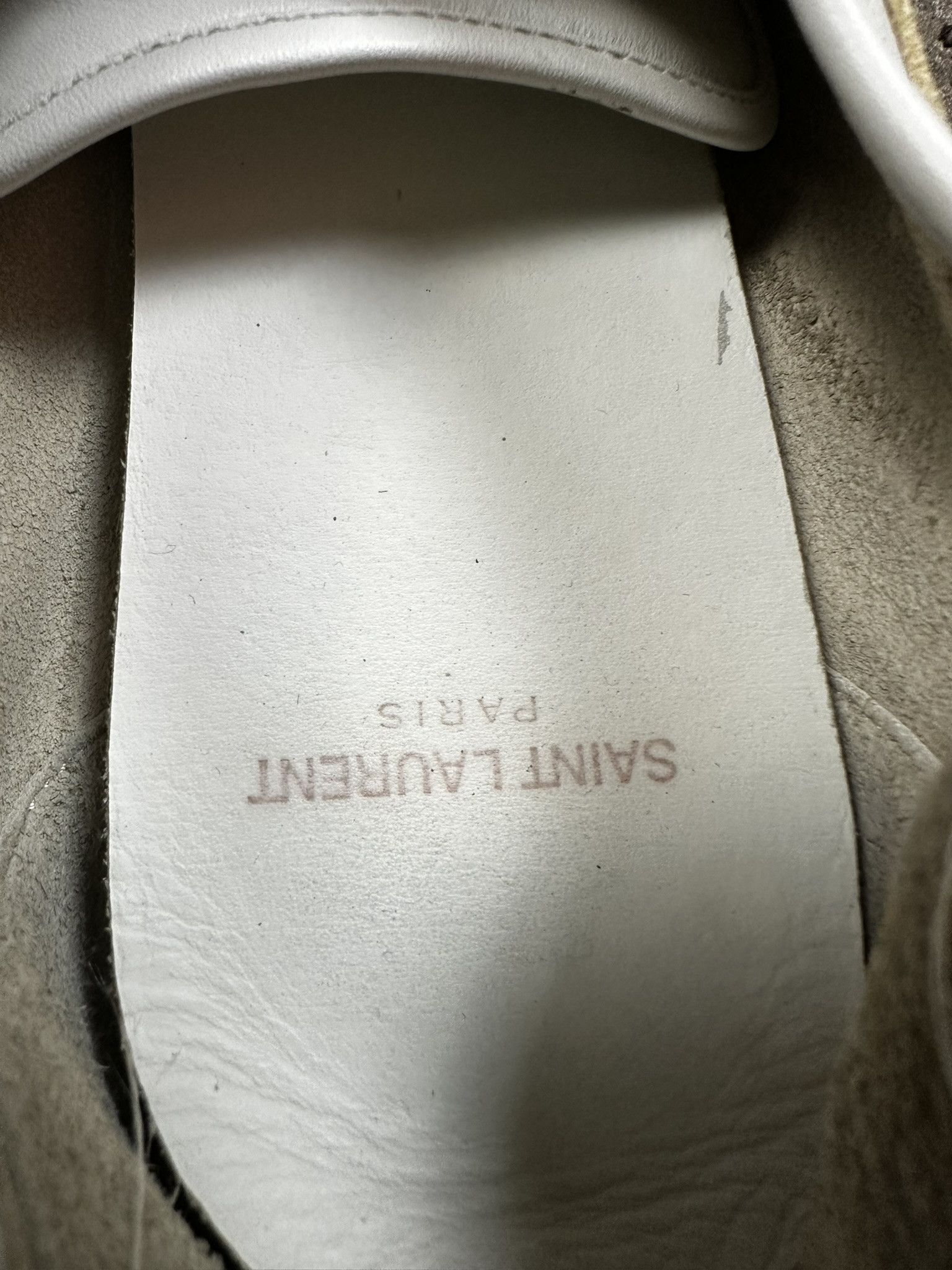Saint Laurent Paris Rare Saint Laurent Paris Jay Stars Leather Low Sneakers Size US 12 / EU 45 - 11 Thumbnail