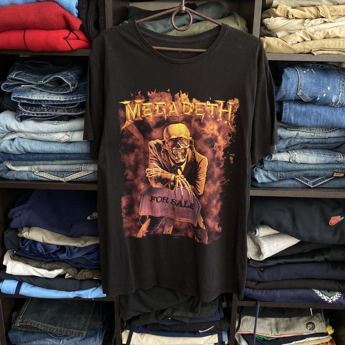 Band Tees Vintage Megadeth Big Graphic Logo Rock Band 00’s tee Size US M / EU 48-50 / 2 - 1 Thumbnail