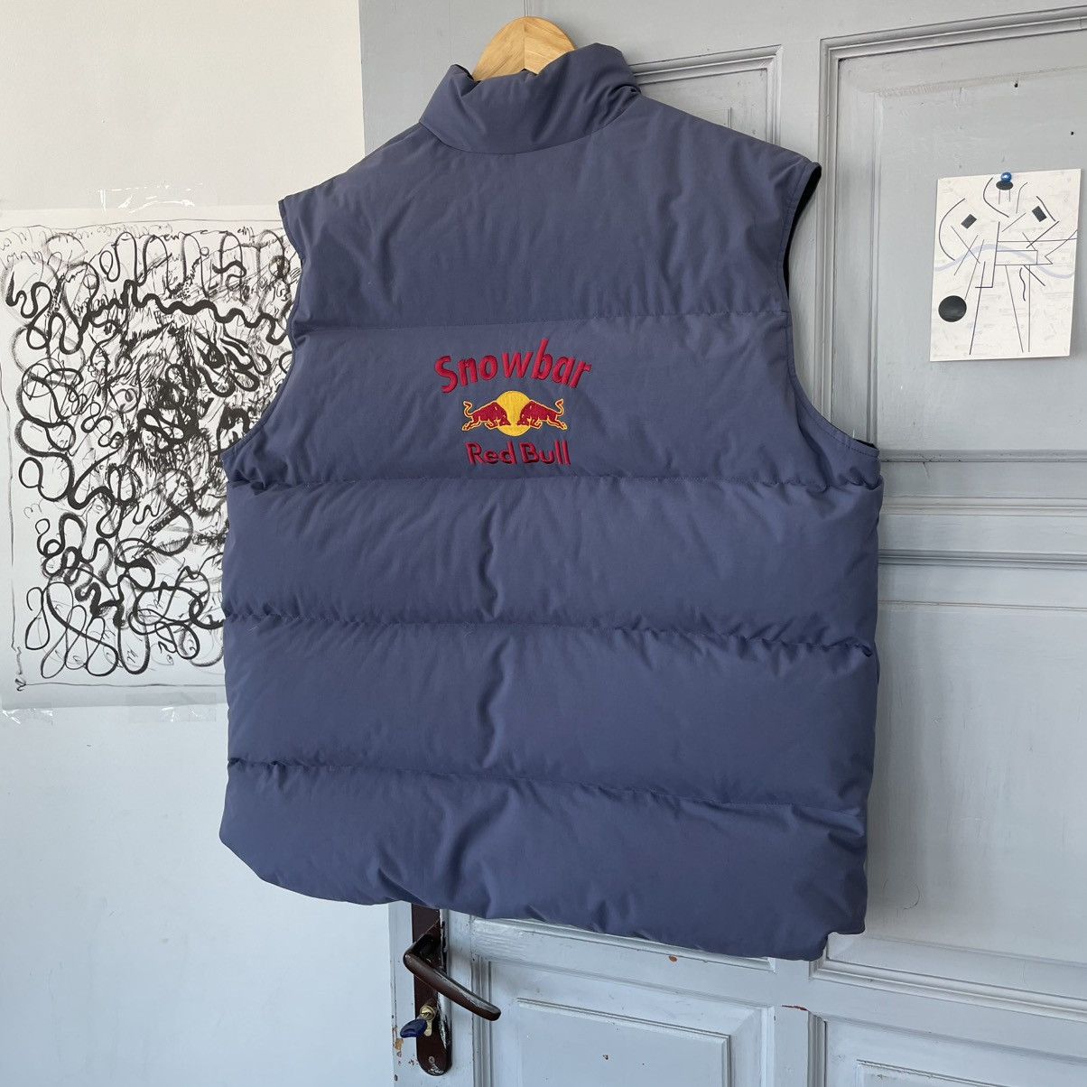 Red Bull × Vintage Vintage Red Bull Rare Vest Double Logo style Y2k sz L Size US L / EU 52-54 / 3 - 2 Thumbnail