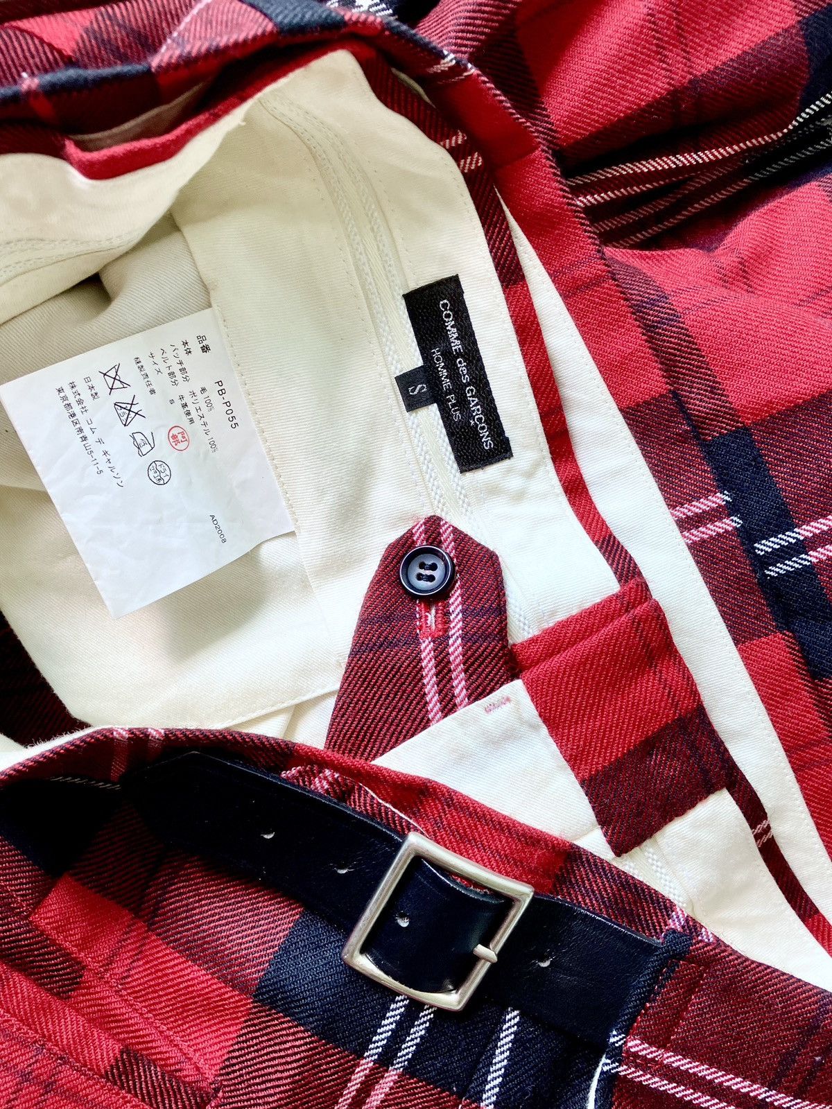 Comme des Garcons Homme Plus Comme Des Garçons Homme Plus x Jamie Reid AW2008 Punk Shorts Size US 32 / EU 48 - 6 Thumbnail