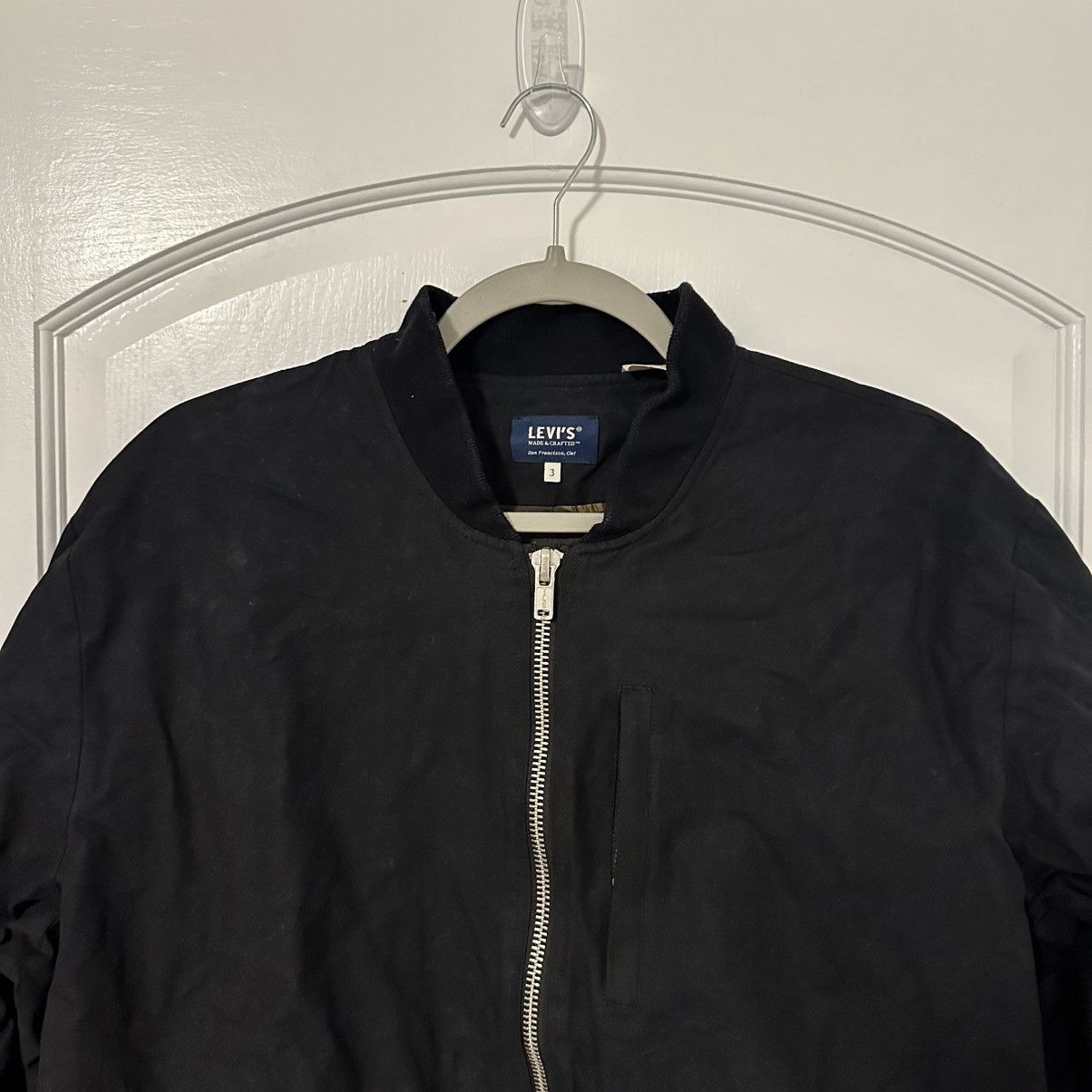 Levi's Made & Crafted Levi's Made & Crafted Cotton Twill Bomber Jacket Size US L / EU 52-54 / 3 - 2 Thumbnail