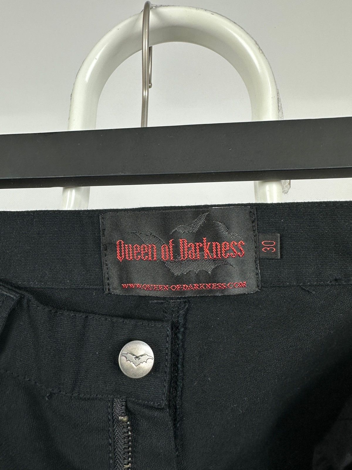 Queen Of Darkness Avant Garde Punk Goth Bondage Cargo Pants