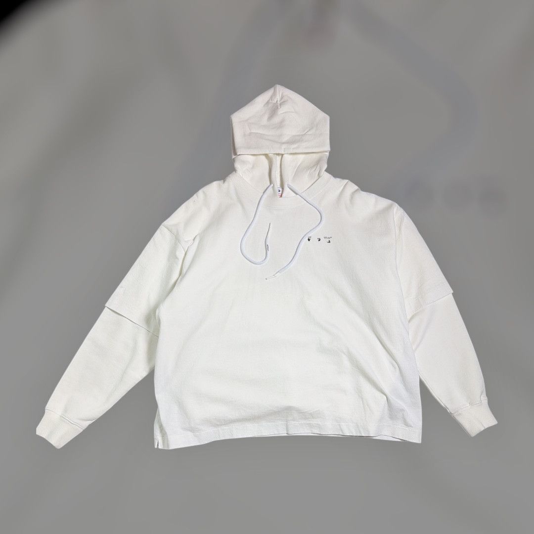 Off-White Off-White Double Sleeve Hoodie Size US M / EU 48-50 / 2 - 1 Thumbnail