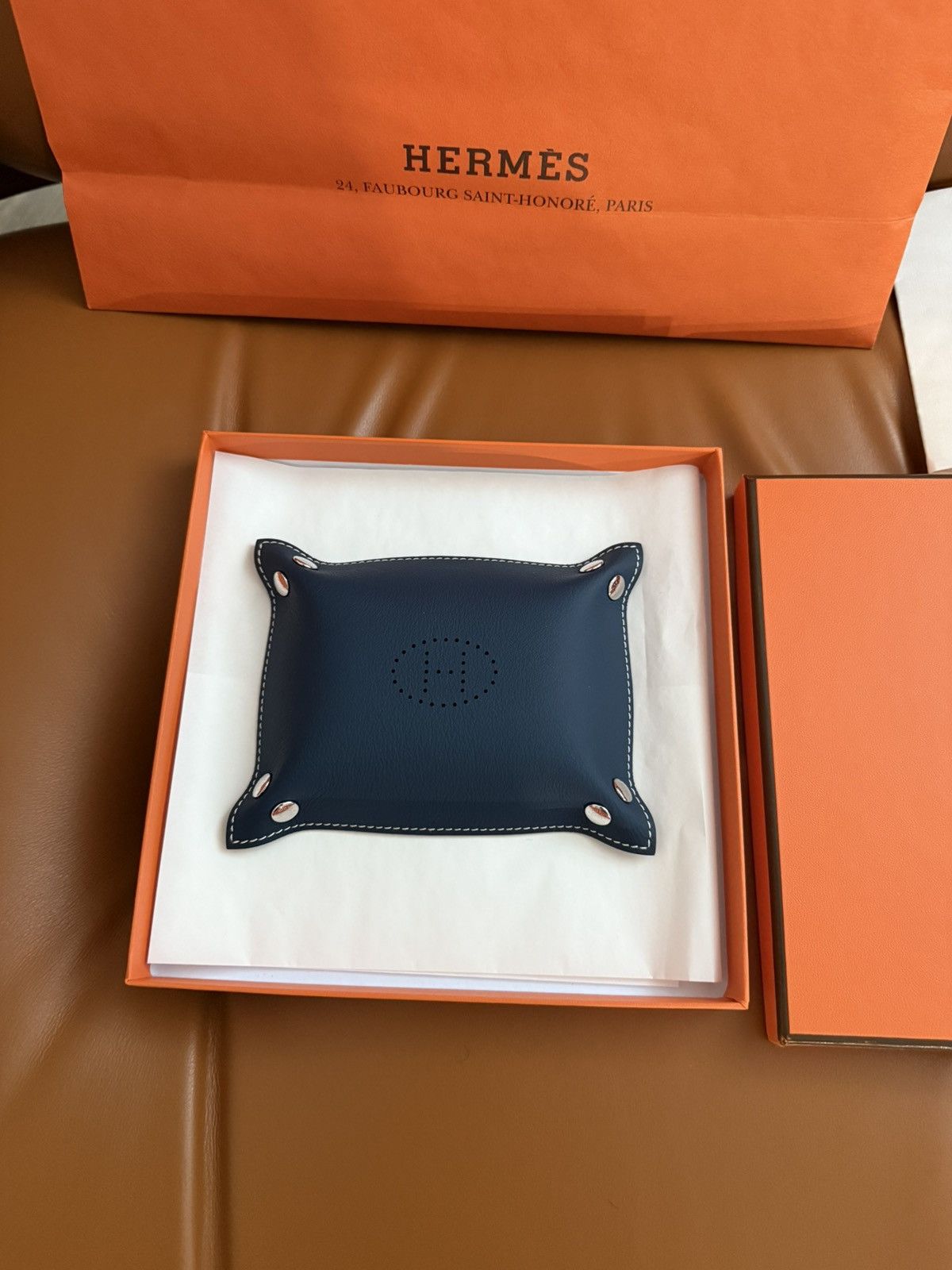 Hermes Hermes Mises et Relances Desk card tray Kraft [NEW] Size ONE SIZE - 10 Thumbnail
