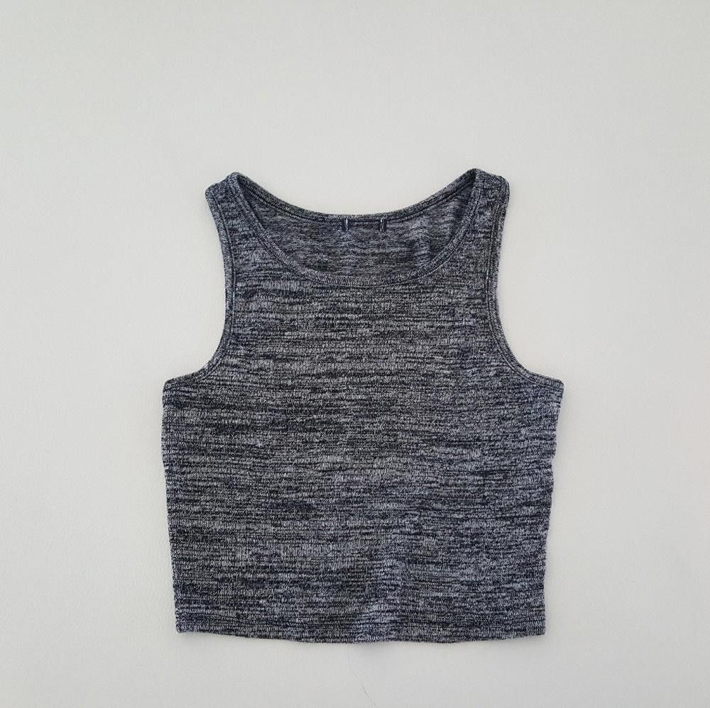Designer Grey Black Marble Melville Crop Size ONE SIZE - 1 Thumbnail