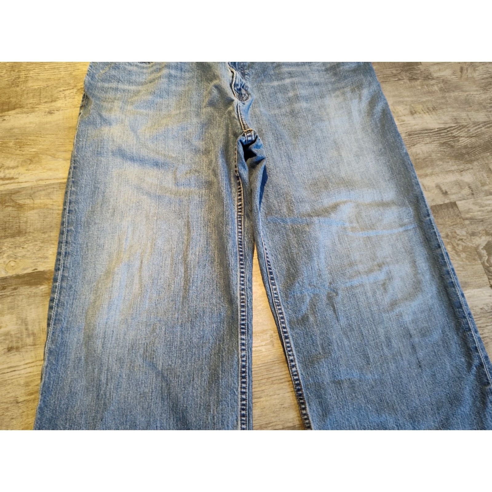 BKE VINTAGE BKE San Antonio Jeans Men Jeans 36x32 USA Made Light Blue 90s Straight Regular Mens Size US 36 / EU 52 - 3 Thumbnail