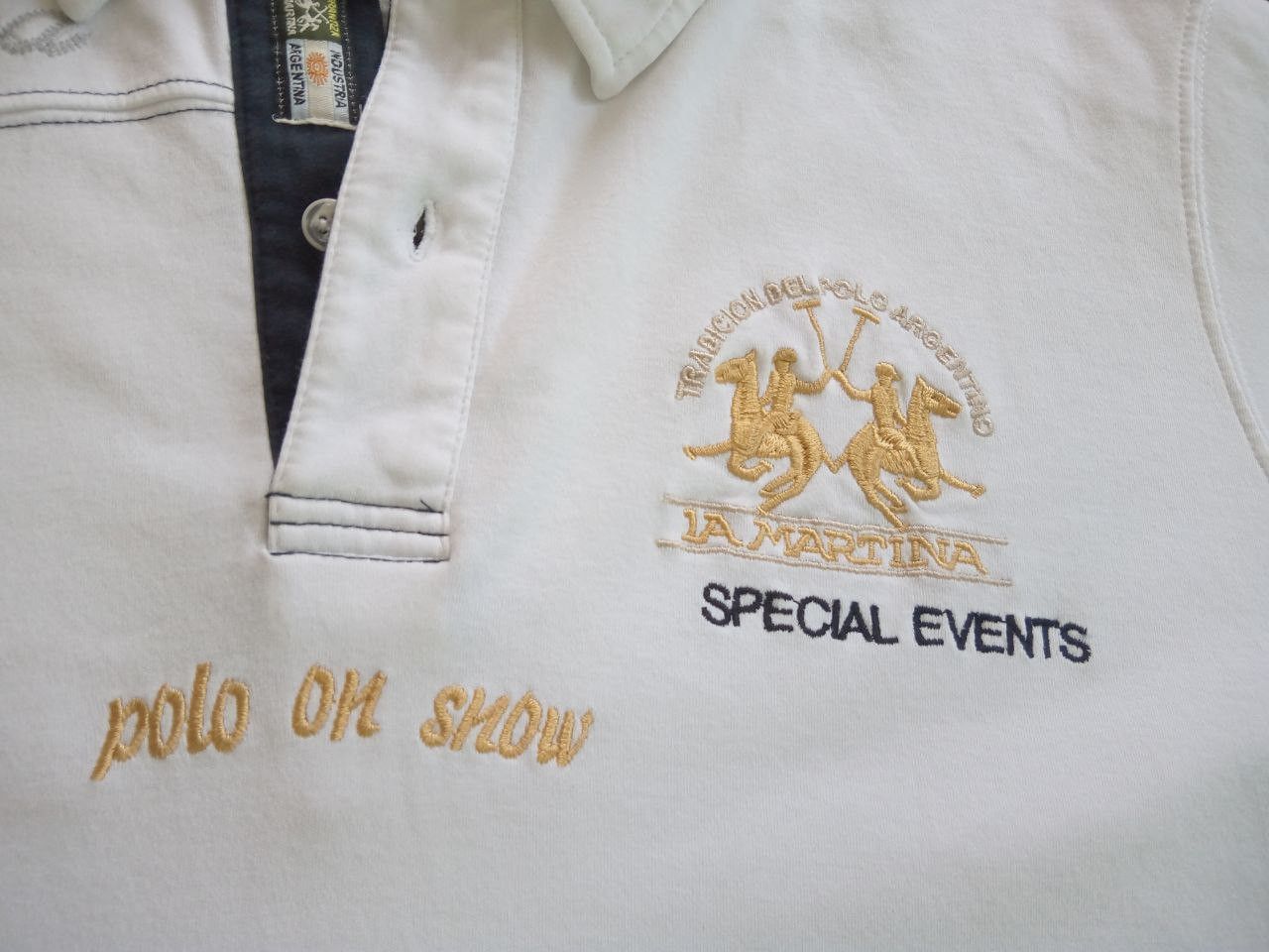 La Martina La Martina Polo On Snow Crans Montana Polo T-shirt Size US XXL / EU 58 / 5 - 3 Thumbnail