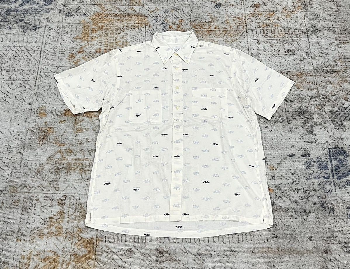 Chaps Ralph Lauren Vintage Chaps Ralph Lauren Car Print All Over Print Size US L / EU 52-54 / 3 - 1 Thumbnail