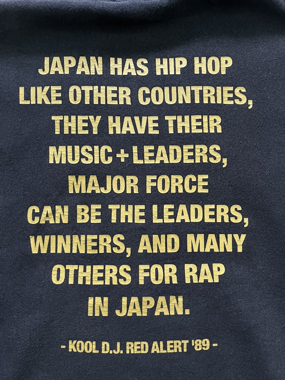 Hiroshi Fujiwara × Rap Tees × Vintage vintage 90