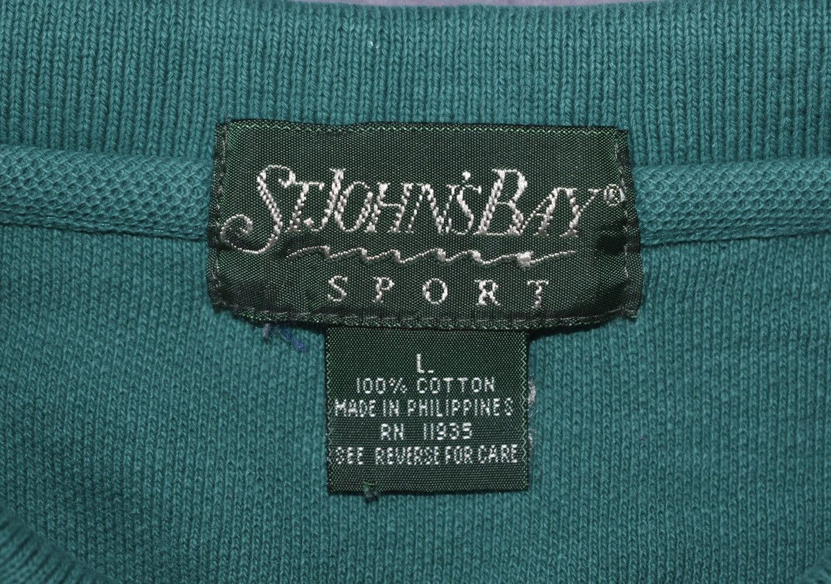 St. Johns Bay × Vintage Vintage St. John’s Bay Rugby Polo (L) Size US L / EU 52-54 / 3 - 5 Thumbnail