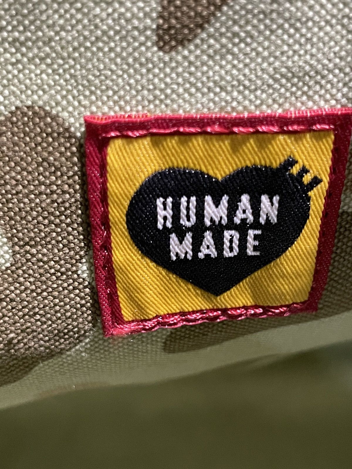 Girls Don't Cry × Human Made Human Made x Girl’s Don’t Cry Small Tote Camo Green Size ONE SIZE - 9 Thumbnail