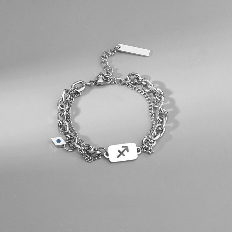 Jewelry Retro Bracelet Y2K Punk Chain Gotch Bracelets Chains Size ONE SIZE - 2 Thumbnail