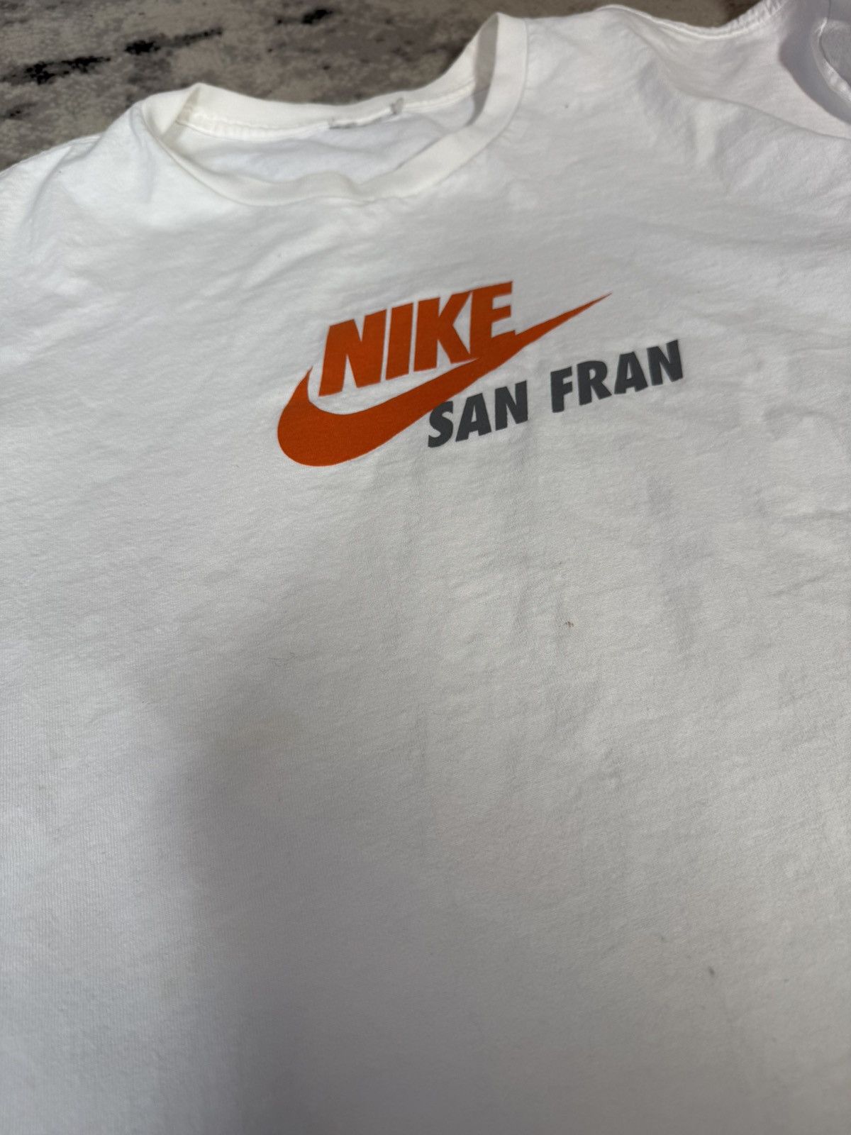 Nike Vintage 90s Nike San Fran T-Shirt Size US XL / EU 56 / 4 - 7 Thumbnail