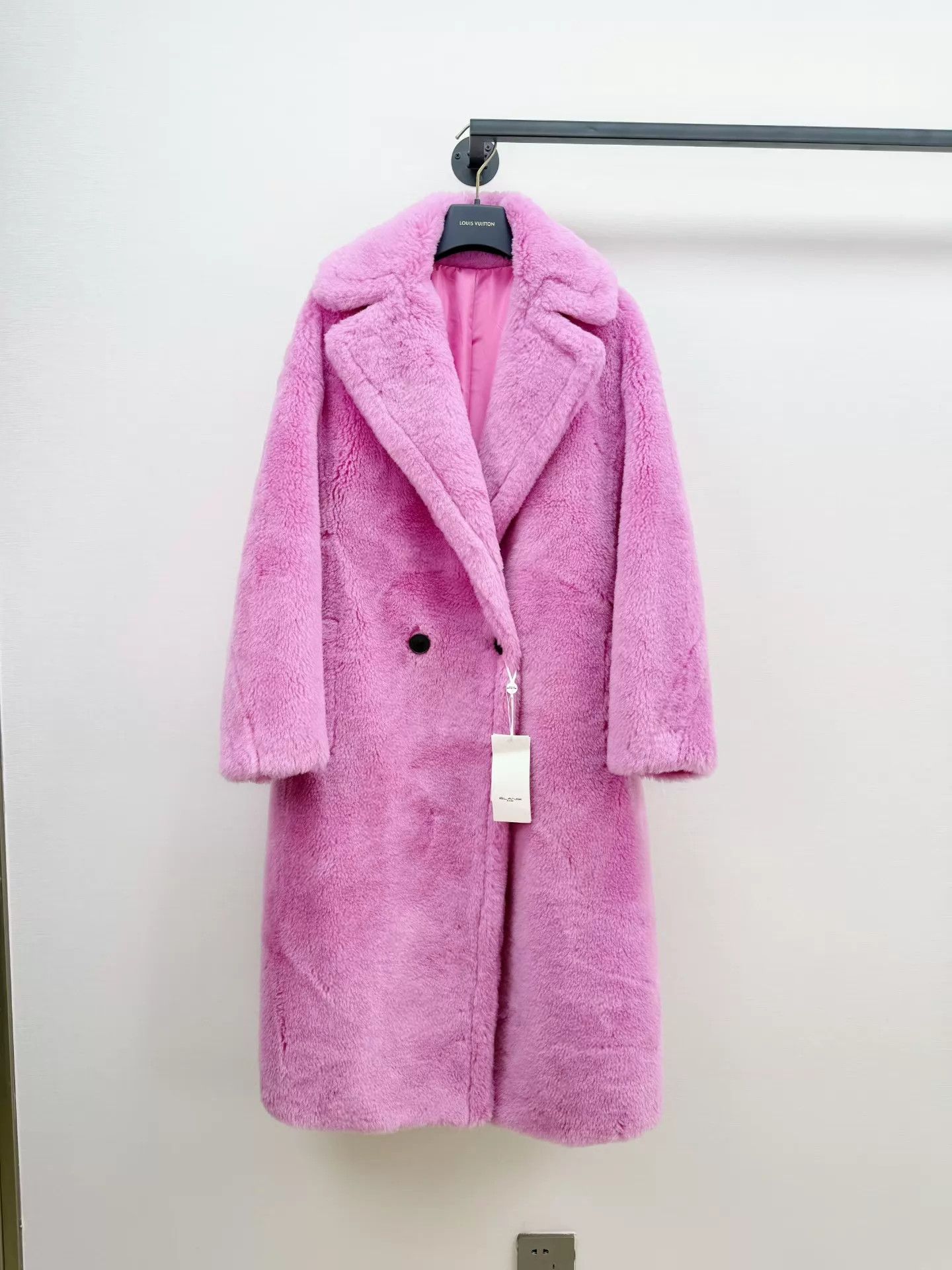 Other Elanie Riese Teddy Shearling Coat S New With Tags Size S / US 4 / IT 40 - 1 Thumbnail