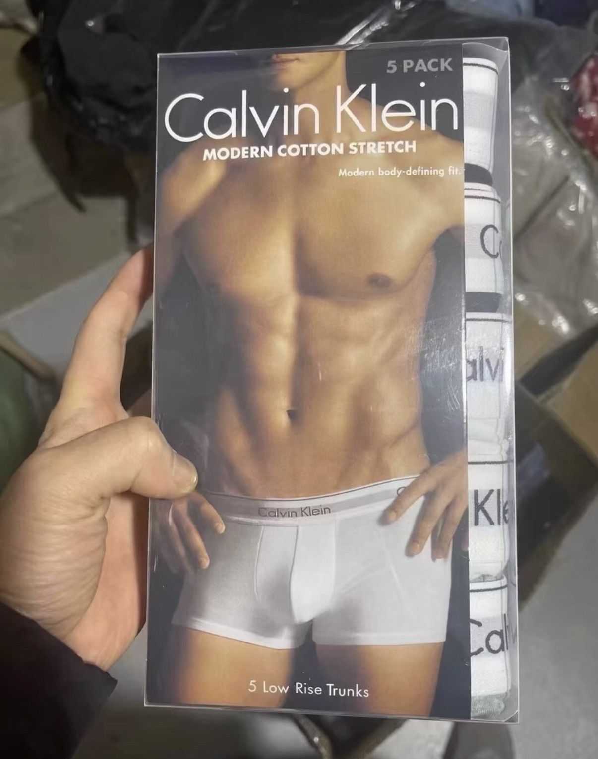 Calvin Klein Authentic CK Underwear, 5-piece set with original box Size ONE SIZE - 6 Thumbnail