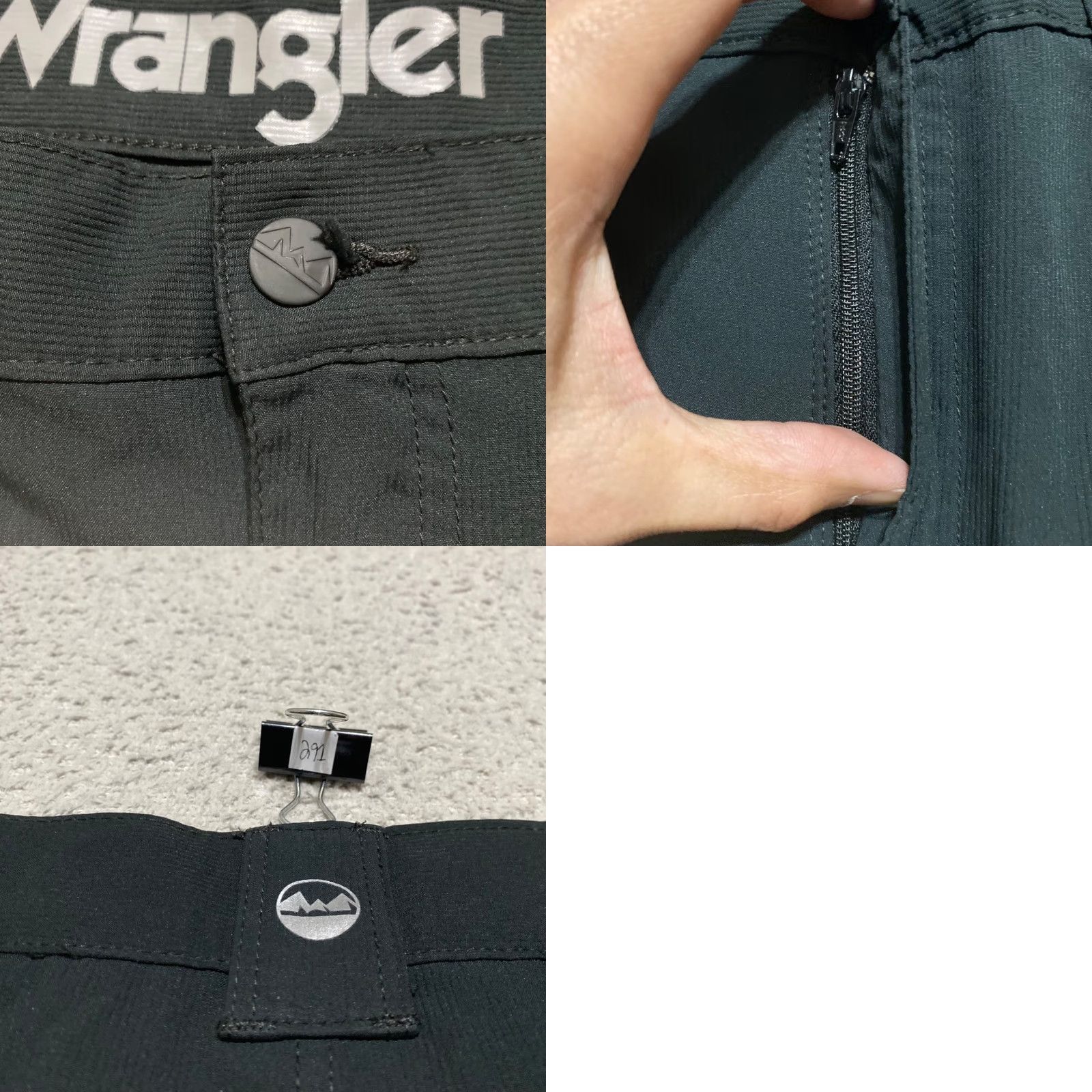 Wrangler Wrangler Cargo Shorts Black Outdoor Hiking Utility Inseam 9" Mens 44 Regular Size US 44 / EU 60 - 8 Thumbnail