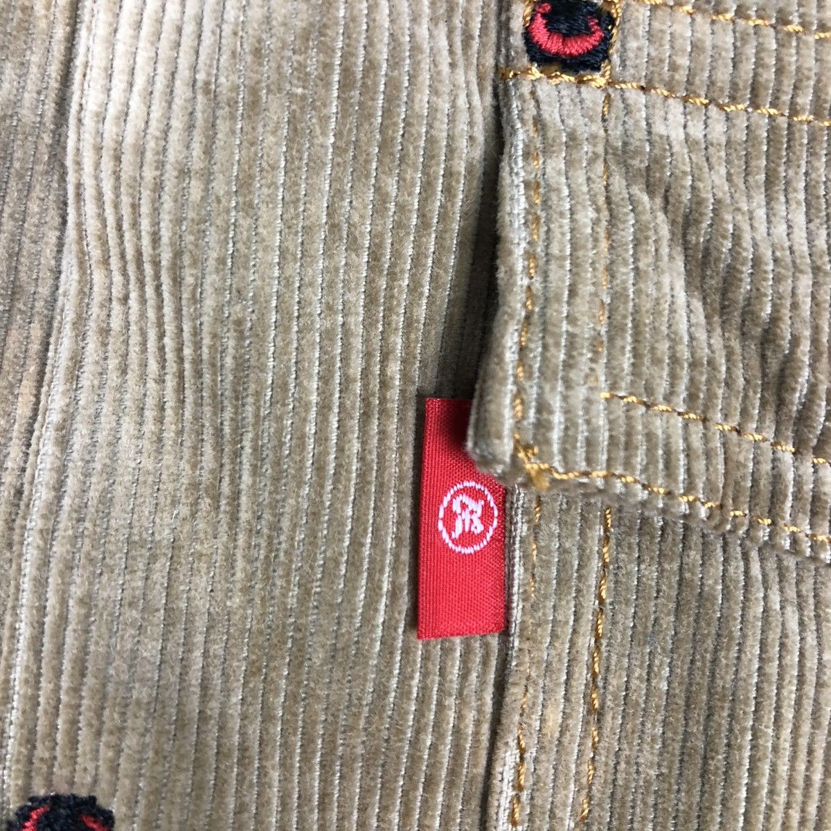 Hysteric Glamour 🔥VINTAGE CORDUROY BIKER JACKET ANOKHA SHEARLING BUTTON Size US L / EU 52-54 / 3 - 18 Thumbnail