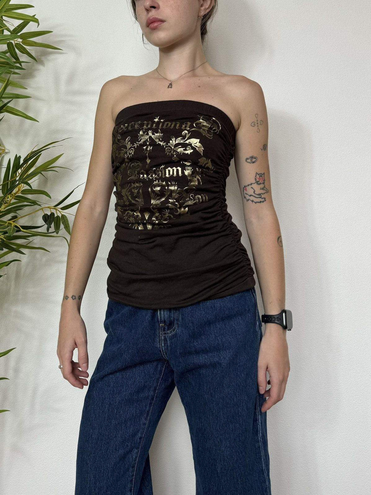 Japanese Brand VINTAGE PRINTED TANK TOP BANDO Size S / US 4 / IT 40 - 6 Thumbnail