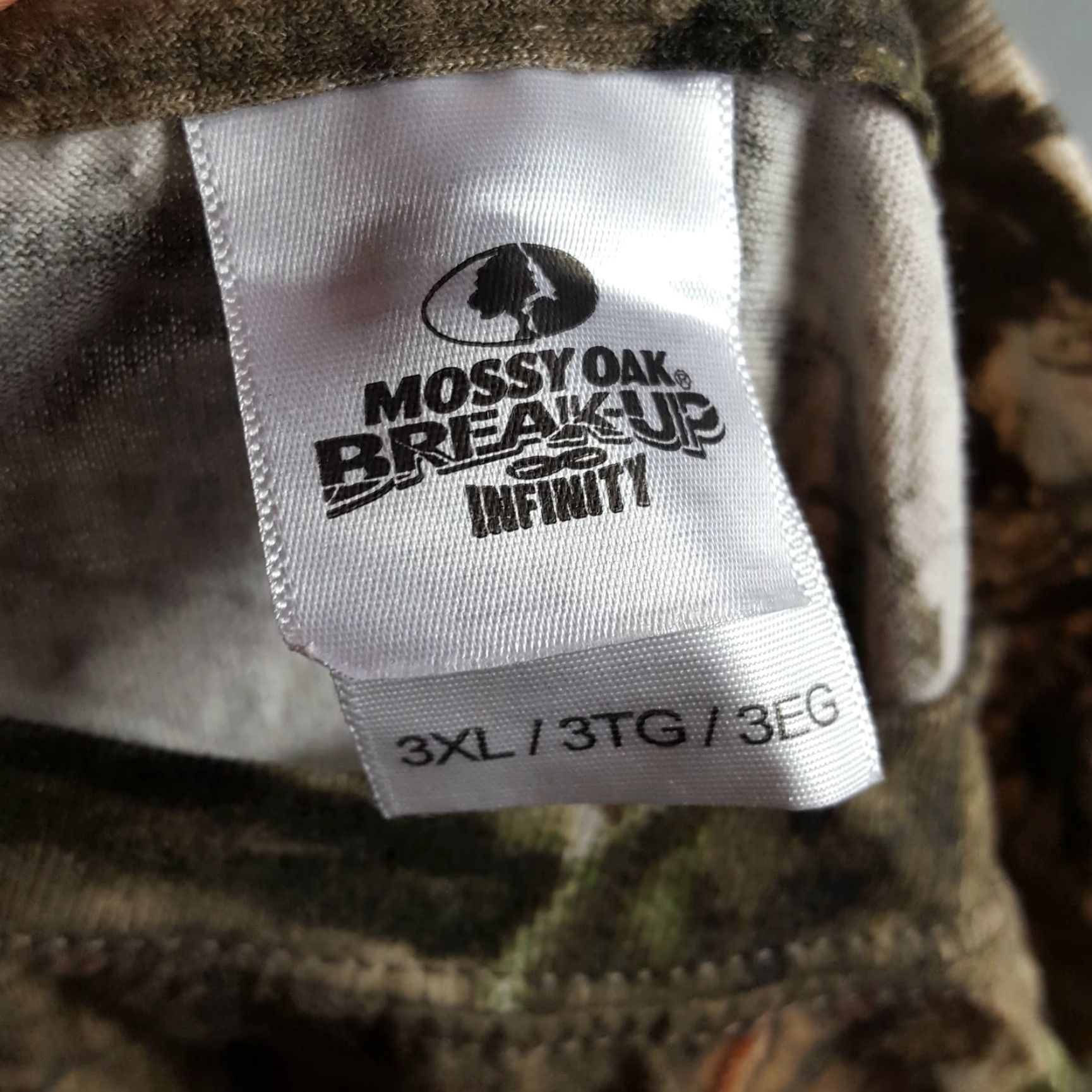 Vintage VINTAGE Mossy Oak Break Up Camo Long Sleeve Hunting Tee Men's 3XL Hunter T Shirt Show details? Size US XXL / EU 58 / 5 - 6 Thumbnail