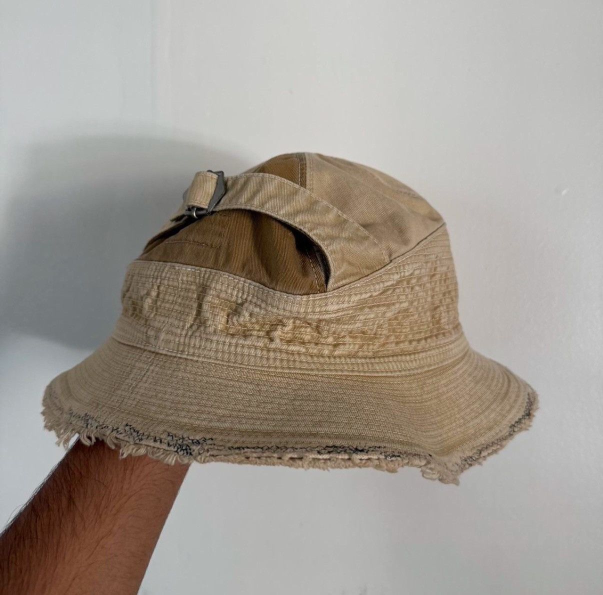 Kapital Chino Old Man and The Sea Crash Remake Damage Hat