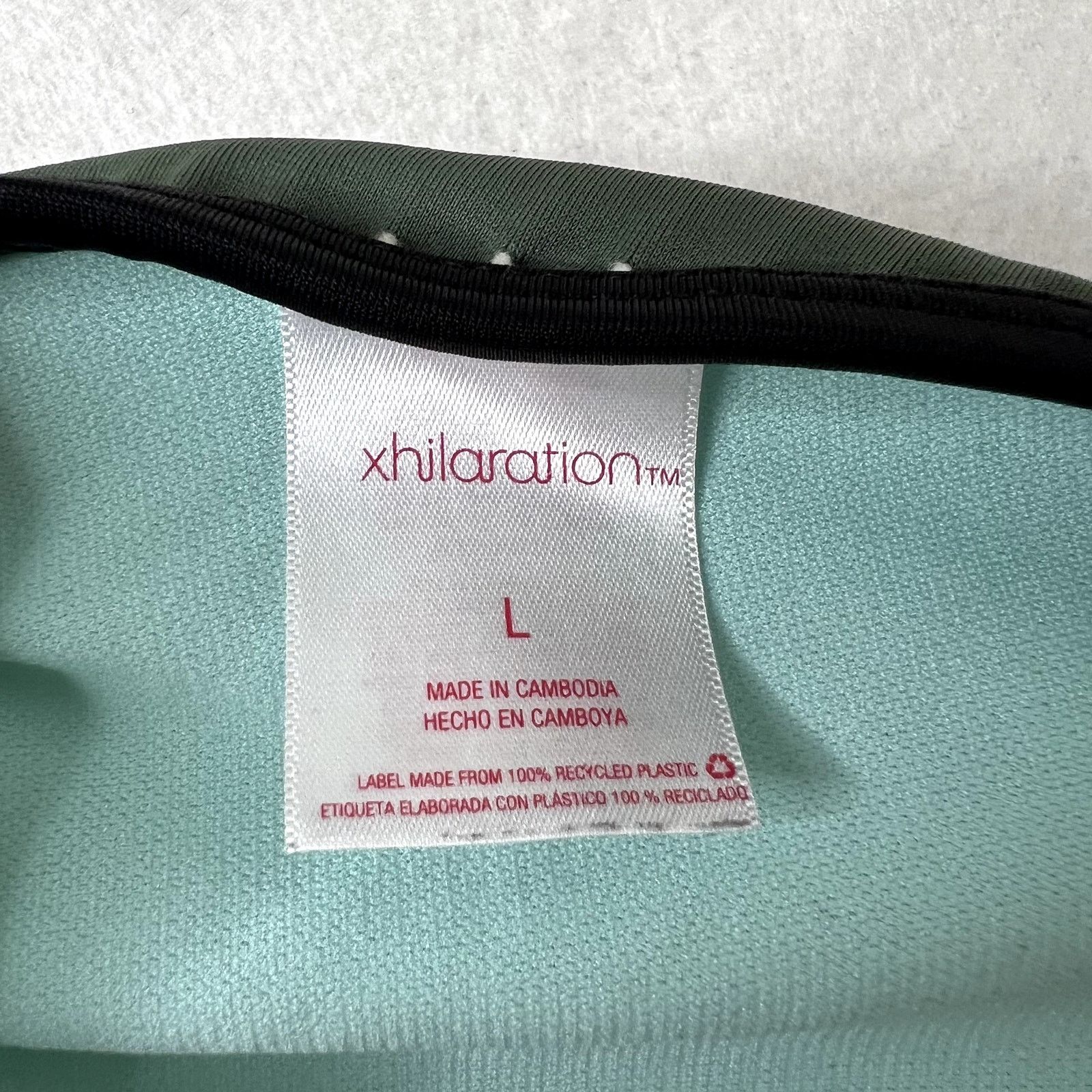 Other Xhilaration Green Triangle Bikini Top Size ONE SIZE - 6 Thumbnail