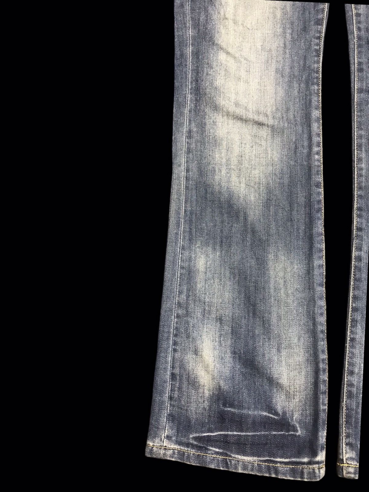 💥FLARE💥REAL MIND Patches Style Light Flare Denim F59