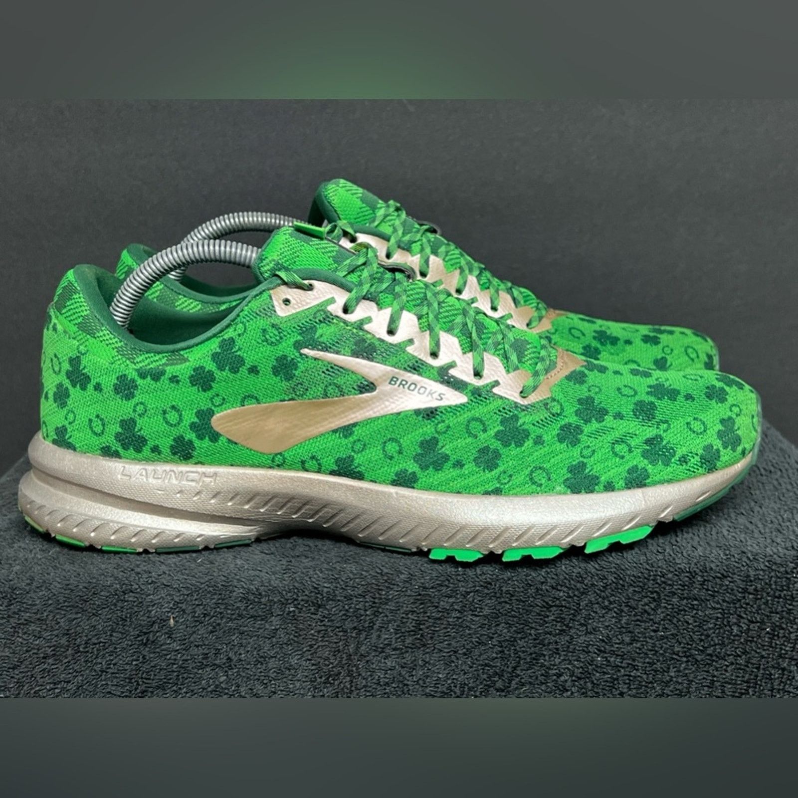 Brooks Brooks Run Lucky Launch 6 St. Patrick's Day Irish Shoes RARE Size US 10 / EU 43 - 8 Thumbnail