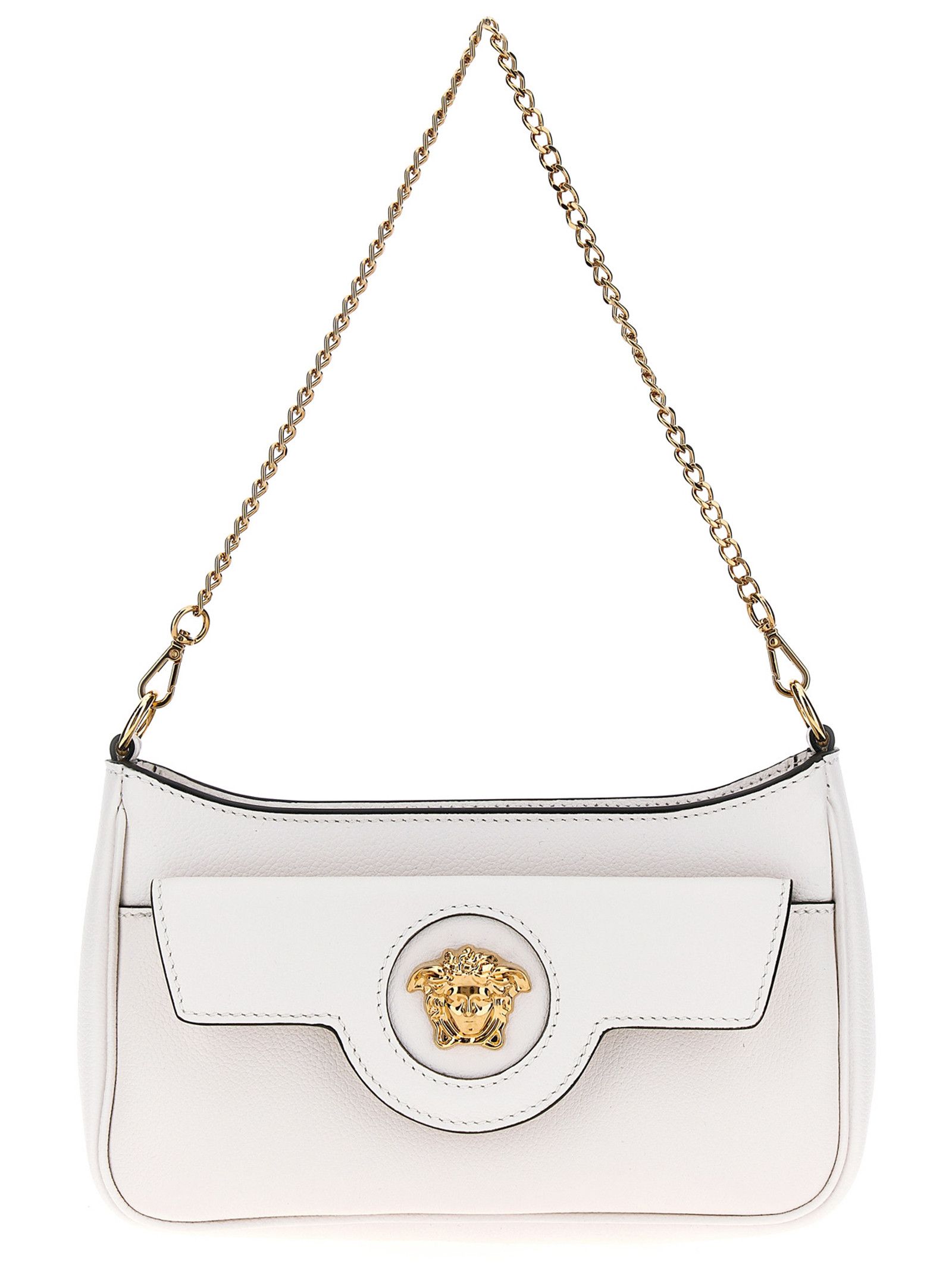 Versace 'mini La Medusa' Crossbody Bag in White, Women's