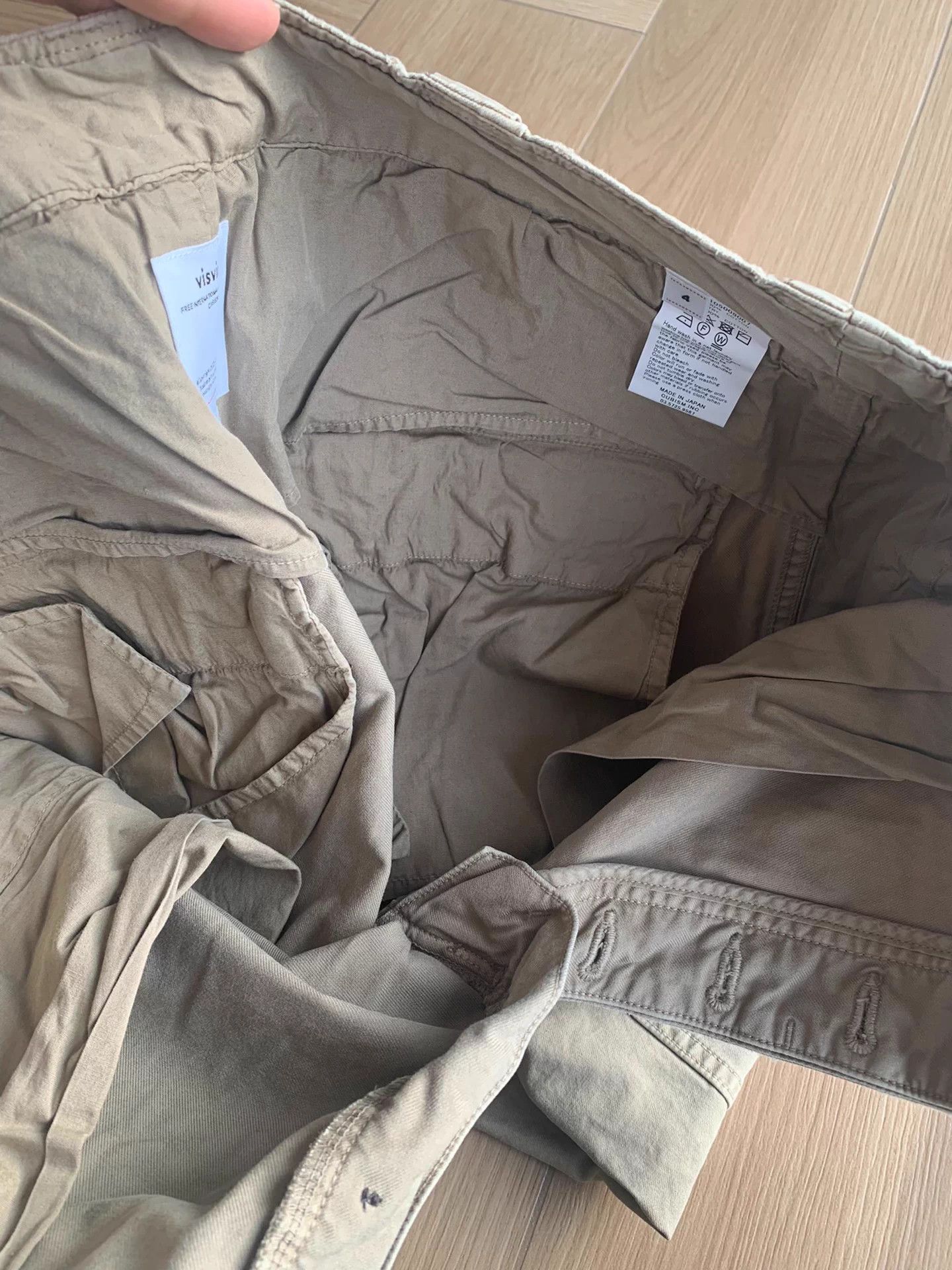 Visvim VISVIM WIDE CHINO CRASH 25ss JPN Washed Distressed Size US 36 / EU 52 - 3 Thumbnail
