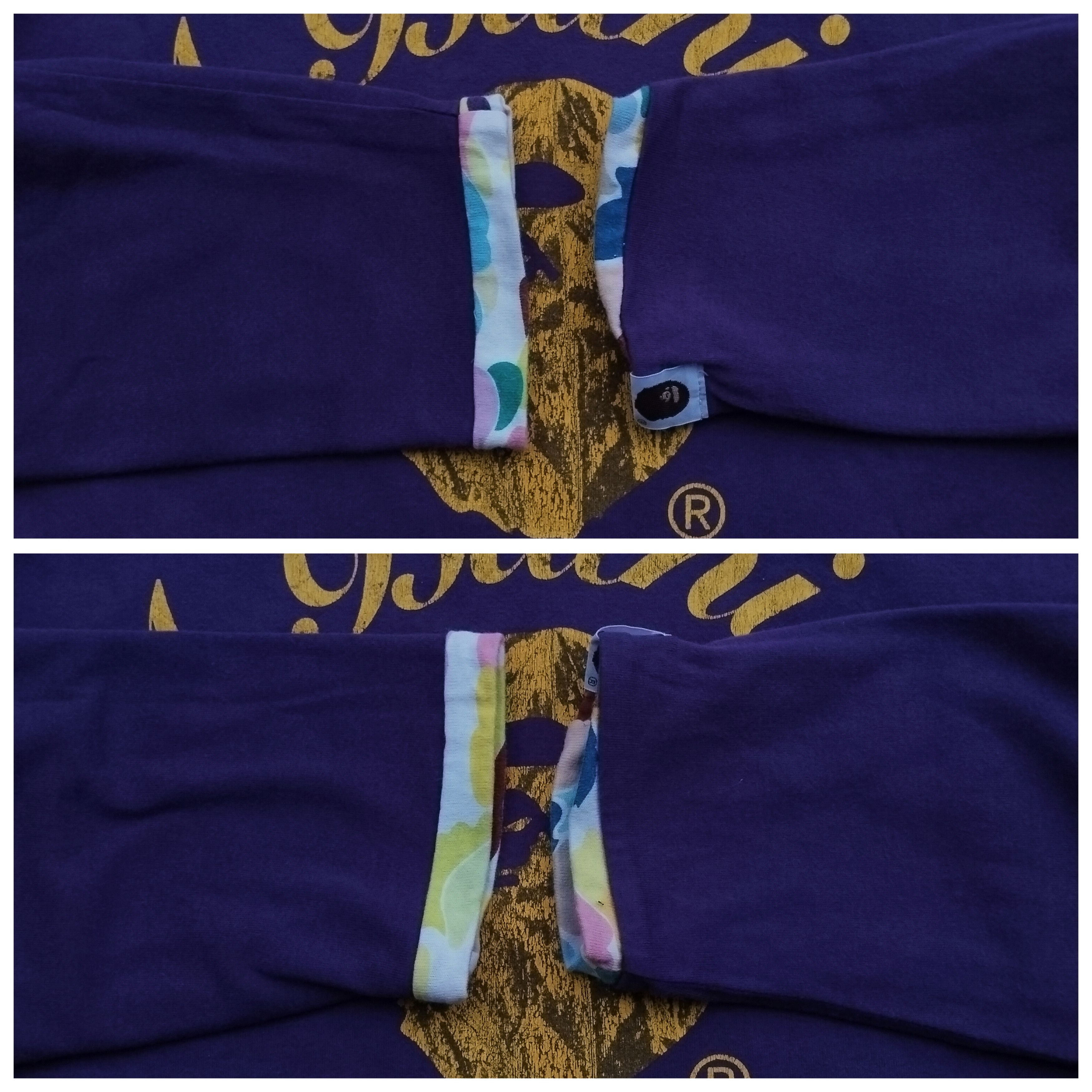 Bape 2006 Multi Camo Reversible Tee Size US M / EU 48-50 / 2 - 5 Thumbnail