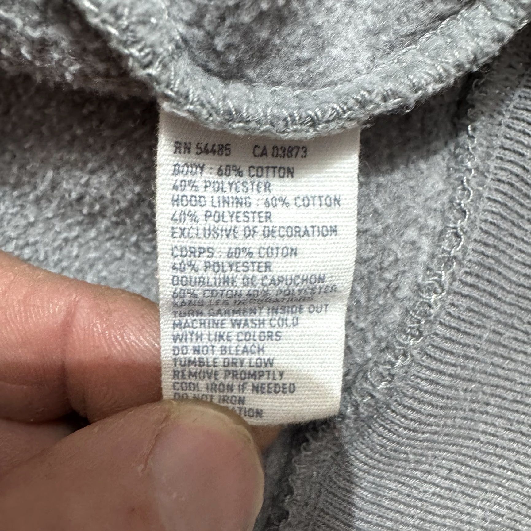 American Eagle Outfitters VINTAGE American Eagle Outfitters Hoodie Mens 2XL Gray Full Zip Graphic Print Hooded Pockets Streetwear Grunge Outdoor Size US XXL / EU 58 / 5 - 7 Thumbnail