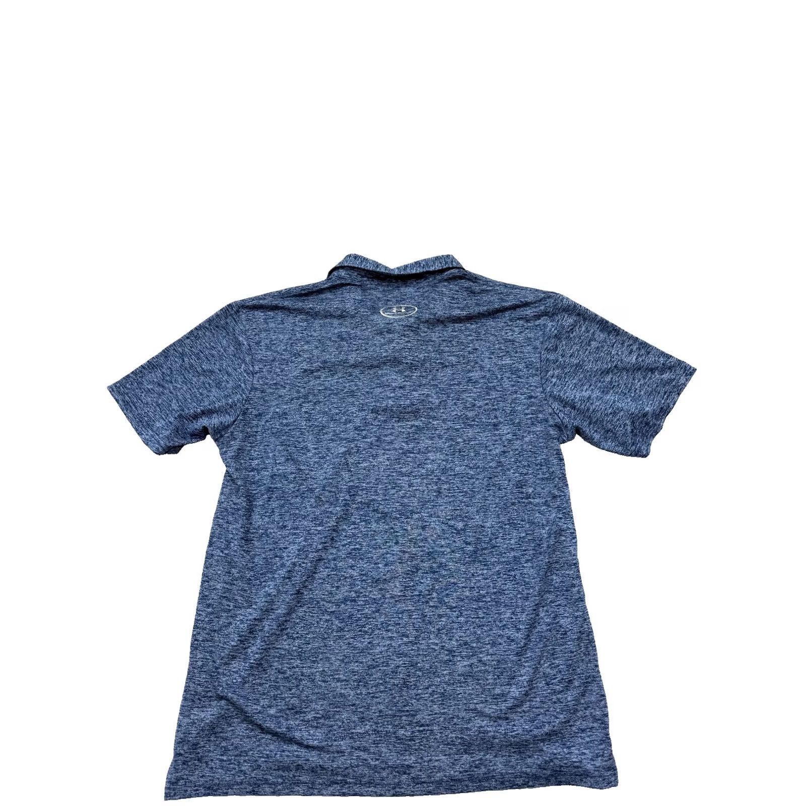 Under Armour Under Armour HeatGear Navy Heather Polo Shirt XXL Short Sleeve Loose - Men Size US XXL / EU 58 / 5 - 2 Thumbnail
