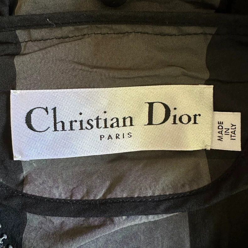 Dior Dior Black and gray checkerboard plaid logo windbreaker jac Size US S / EU 44-46 / 1 - 3 Thumbnail