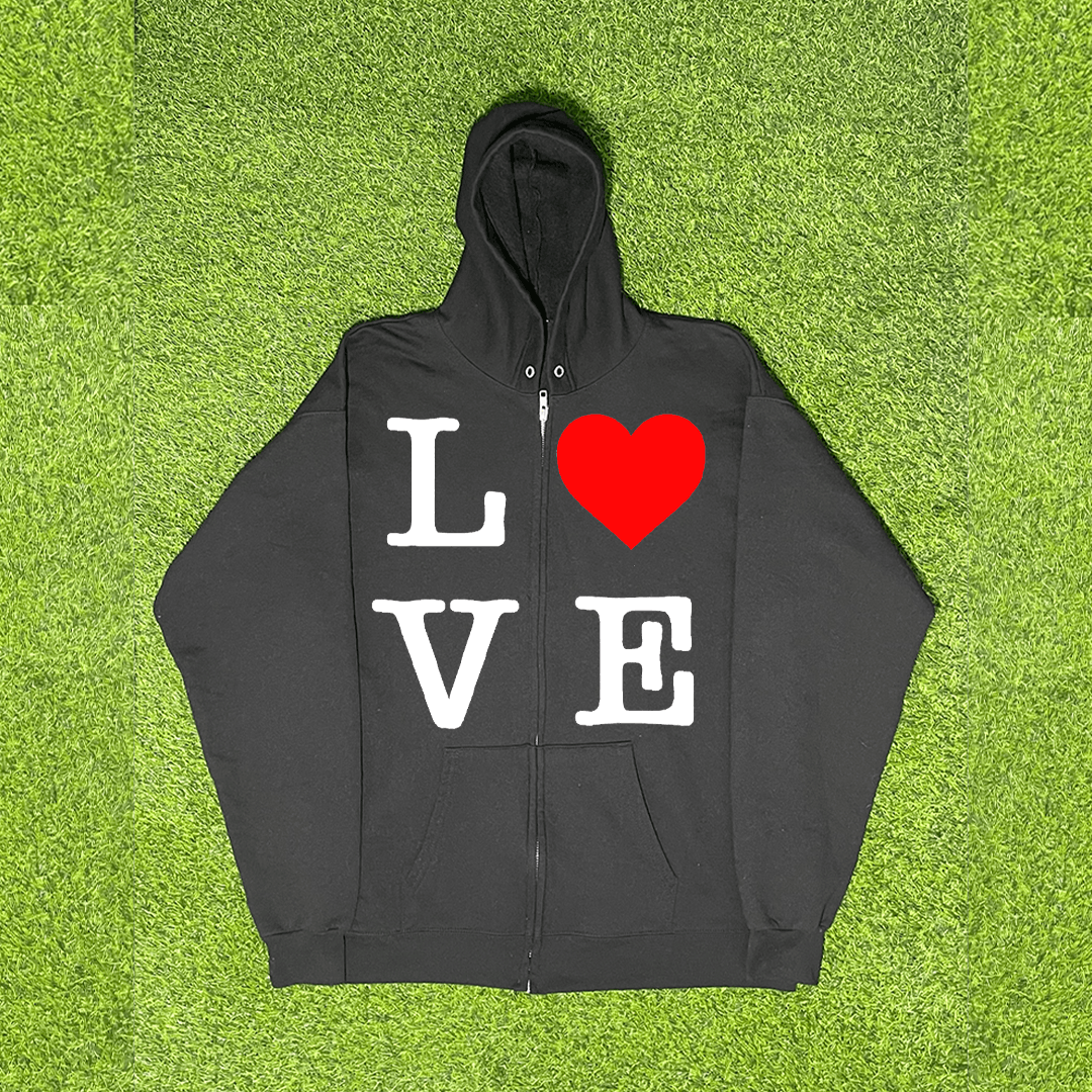 Vintage LOVE f9m.ily ZIPUP HOODIE Size US S / EU 44-46 / 1 - 1 Preview