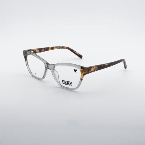 DKNY DKNY DK5057 310 Eyeglasses - Slate Sage/Havana 53mm Cat Eye Size ONE SIZE - 7 Thumbnail