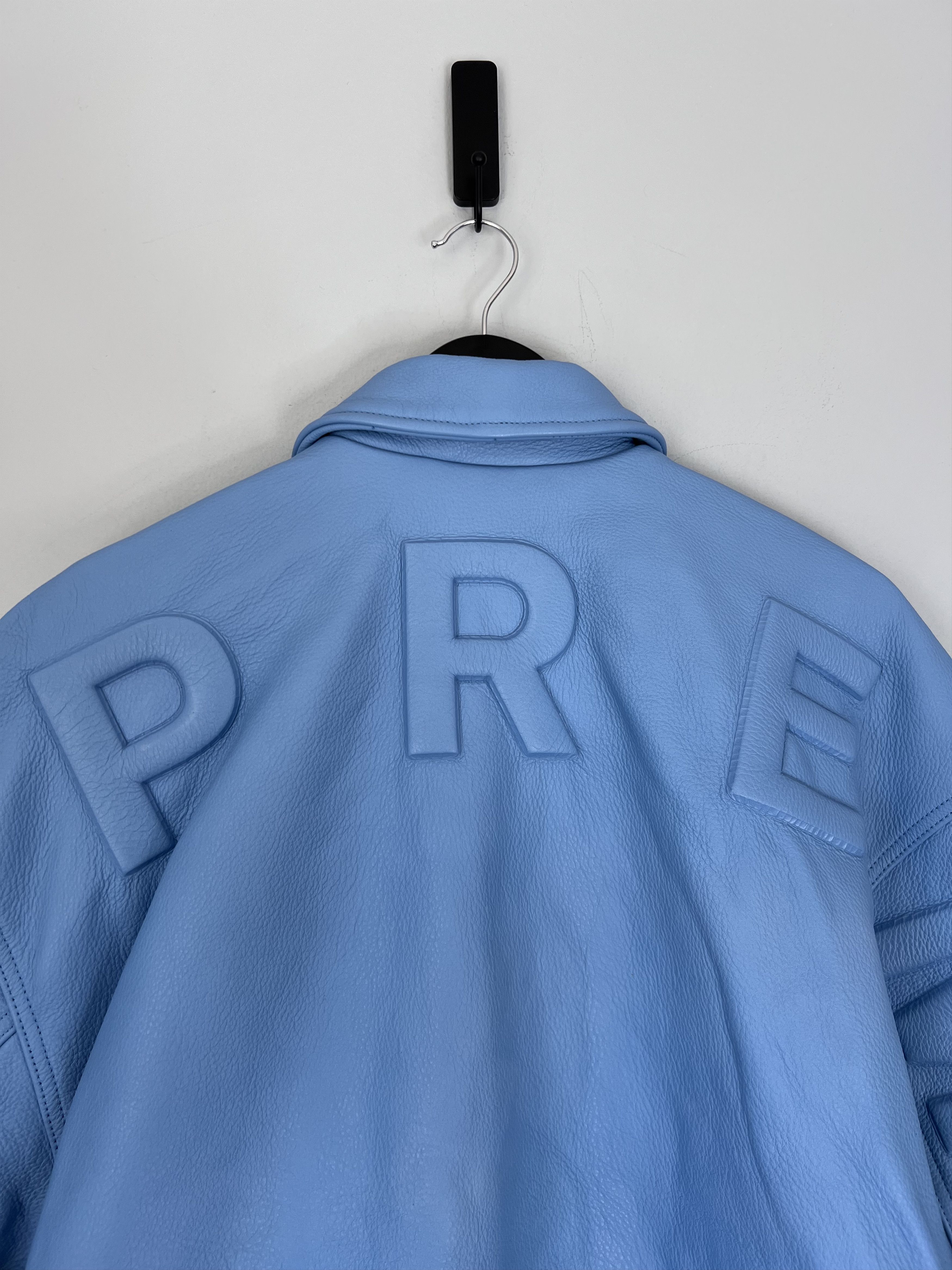Supreme Supreme Gore-Tex Infinium Windstopper Leather Varsity Jacket Size US L / EU 52-54 / 3 - 4 Thumbnail