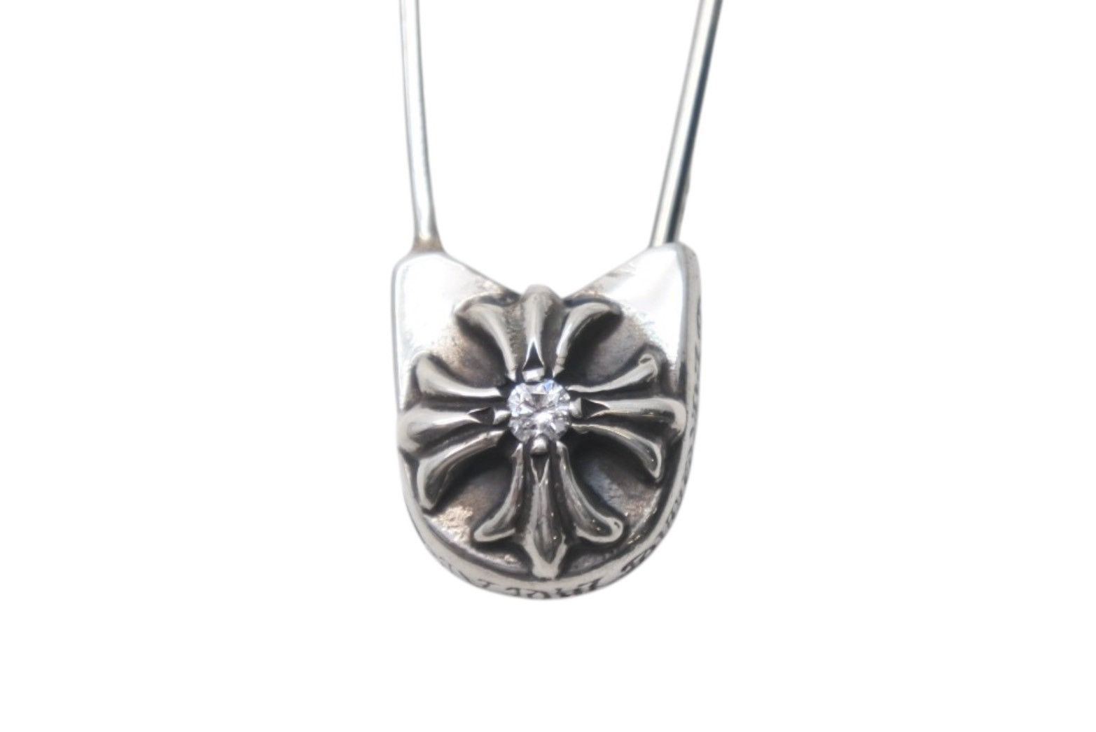 Chrome Hearts Chrome Hearts Diamond Safety Pin Size ONE SIZE - 4 Thumbnail