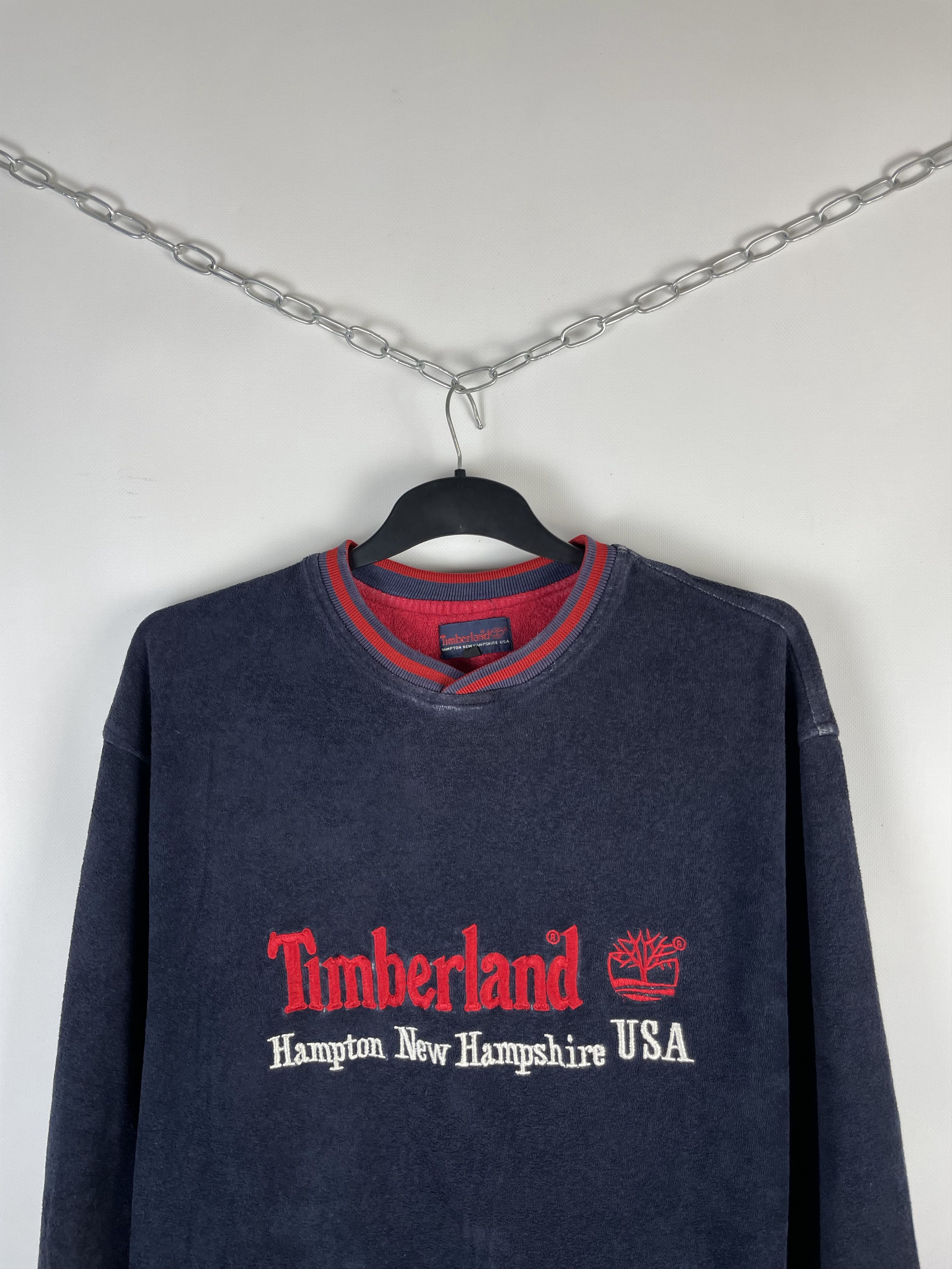 Other Vintage Timberland Sweatshirt Big Logo Crewneck Size US L / EU 52-54 / 3 - 3 Thumbnail
