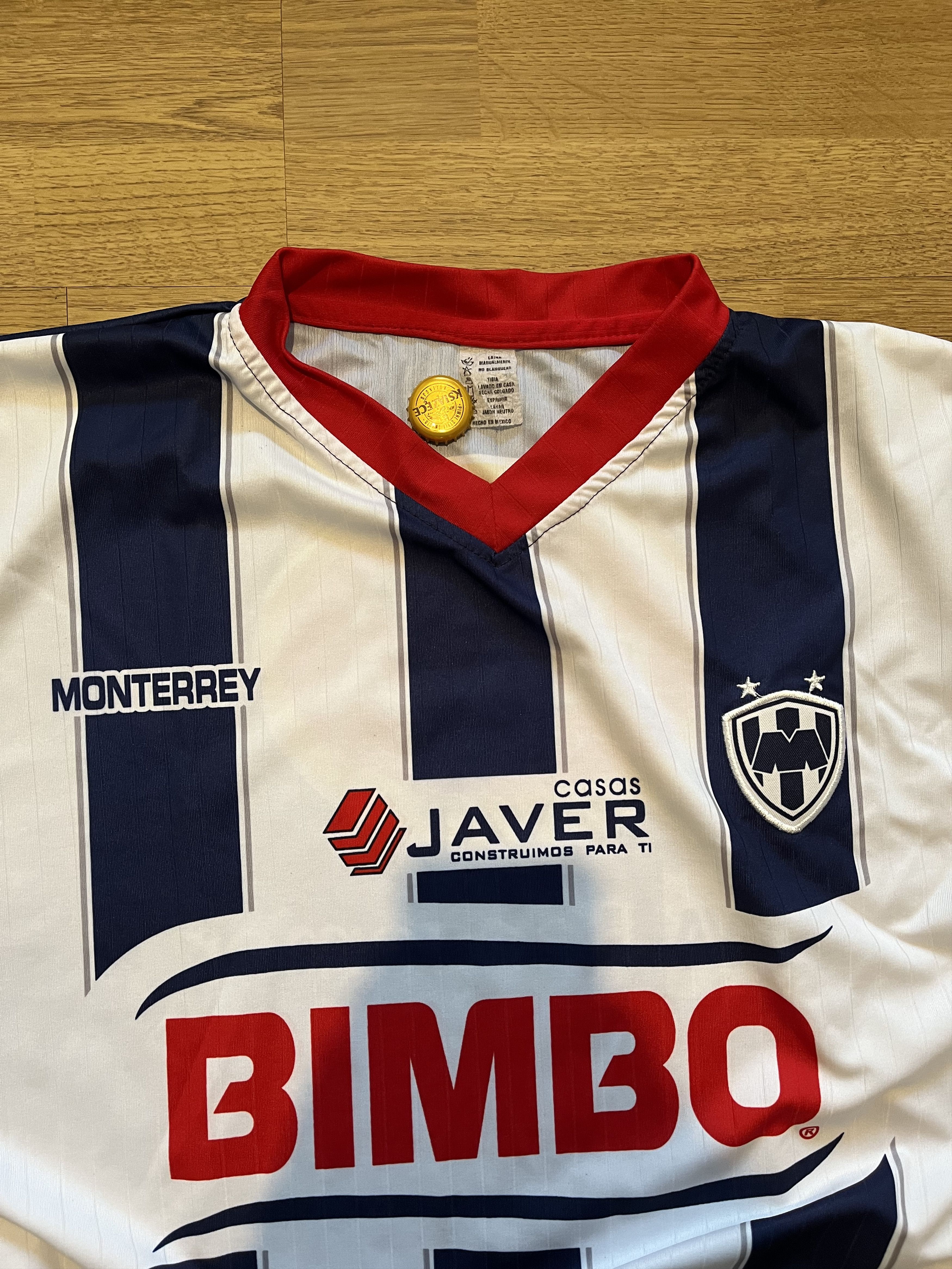 Vintage Rayados Monterrey home jersey Size US XL / EU 56 / 4 - 3 Thumbnail