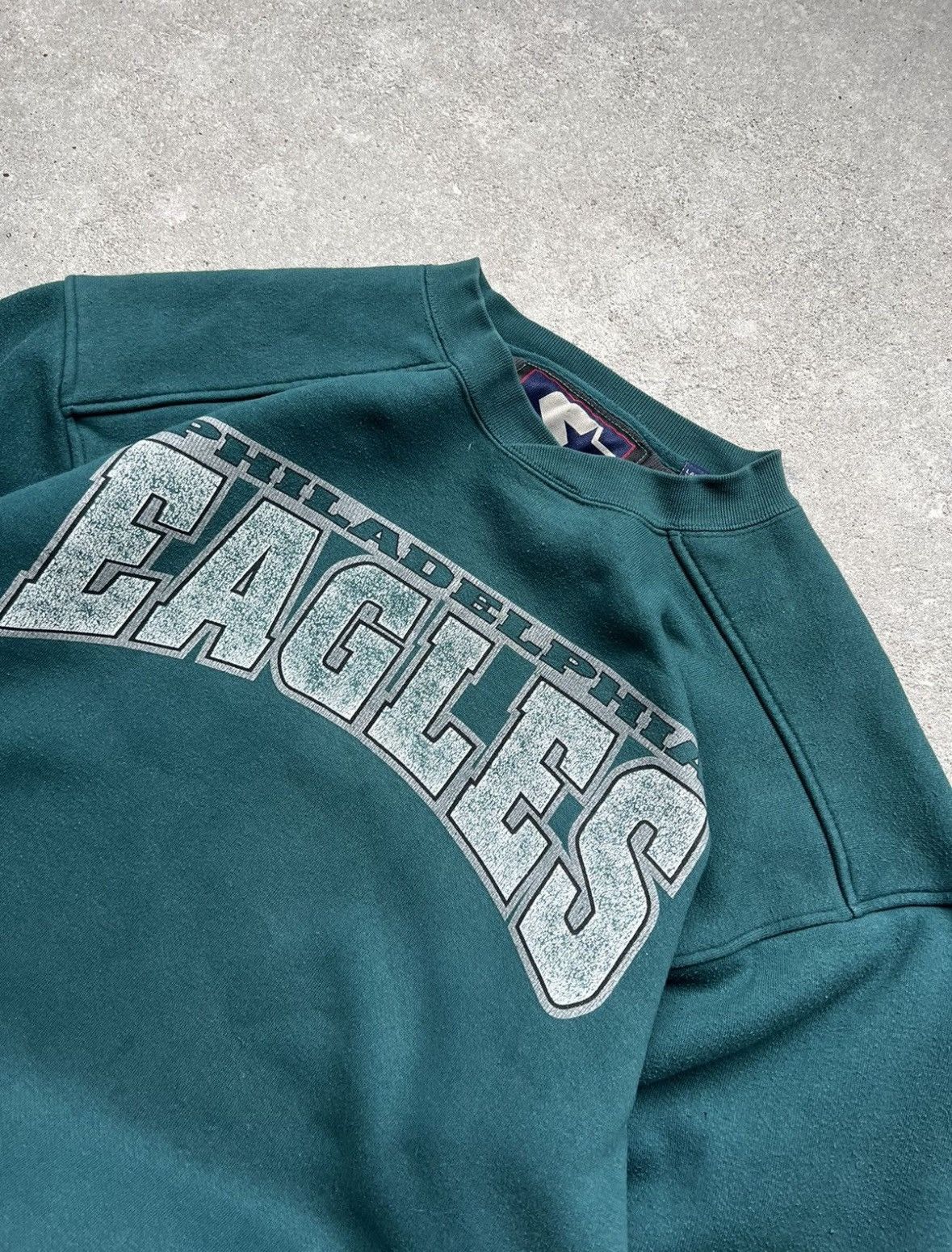 Starter Vintage 90s Starter The Eagles Sweatshirt Size US L / EU 52-54 / 3 - 3 Thumbnail