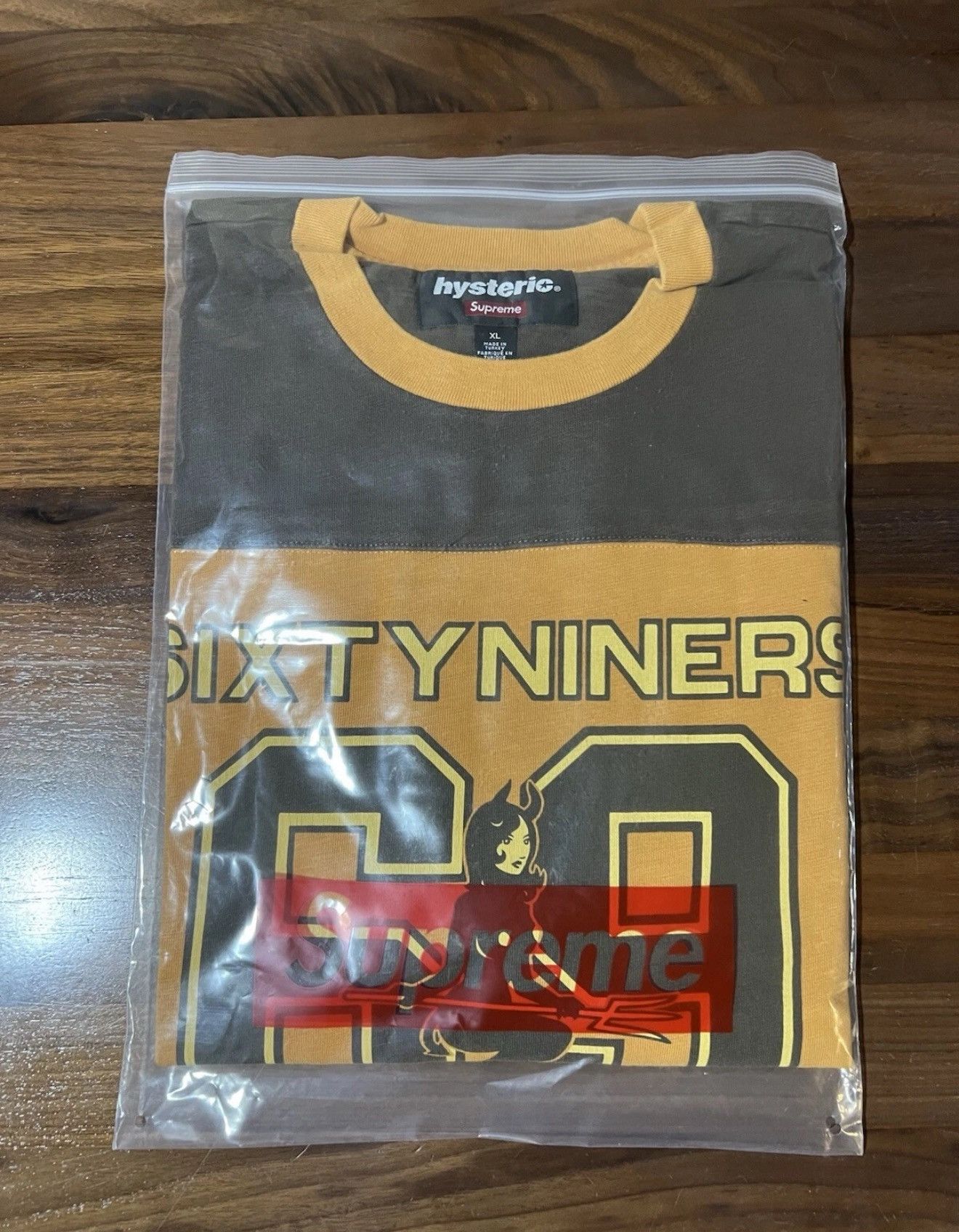 Hysteric Glamour × Supreme SUPREME®/HYSTERIC GLAMOUR 69 FOOTBALL TOP JERSEY Size Size US XL / EU 56 / 4 - 4 Thumbnail