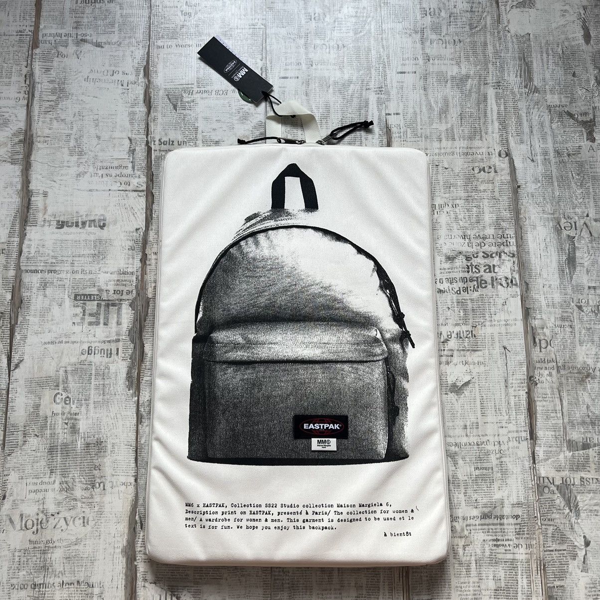 image of Eastpak x Maison Margiela Bagpack in White, Women's