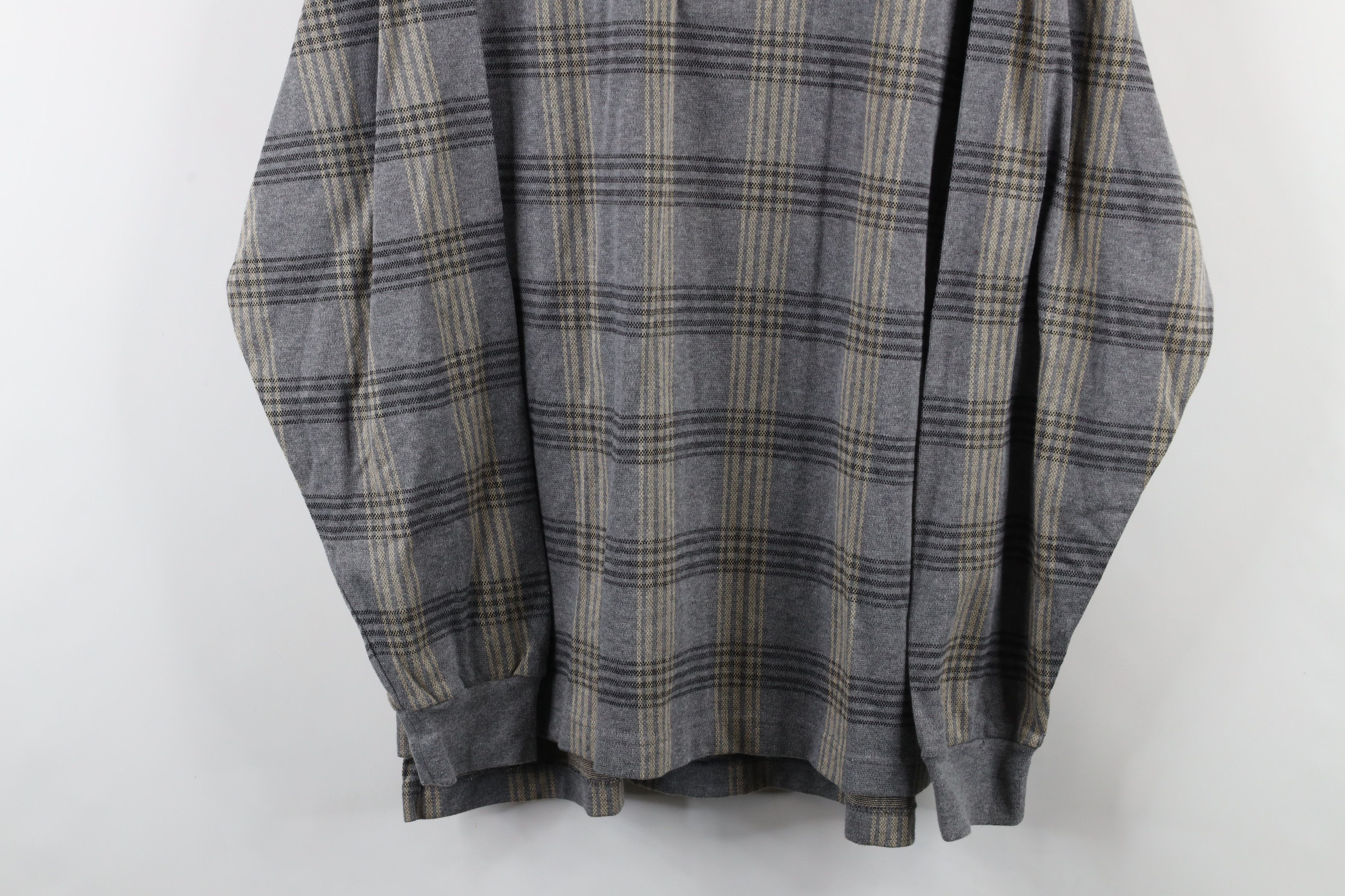 Vintage Deadstock Vintage 90s Streetwear Long Sleeve Rugby Polo Size US L / EU 52-54 / 3 - 3 Thumbnail