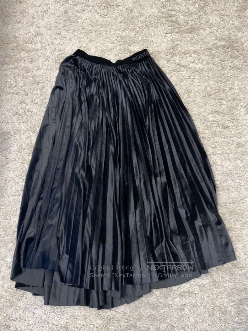 Valentino Pleated skirt velor