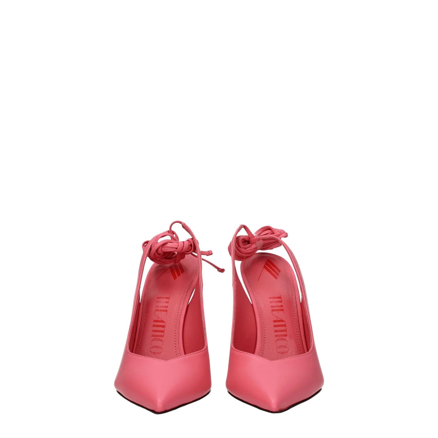 The Attico ob1o1e1224 Leather Sandals in Pink/Peach Size US 7.5 / IT 37.5 - 3 Thumbnail