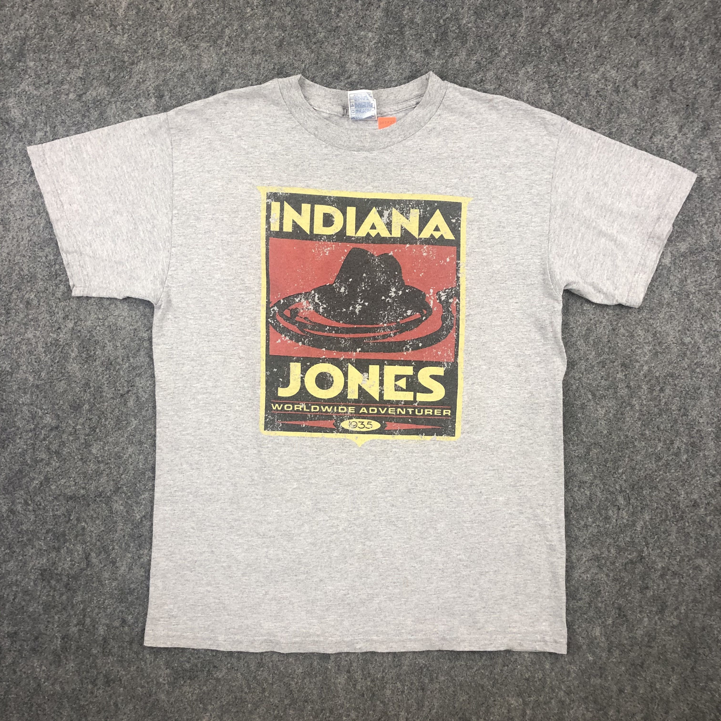 Vintage Vintage Indiana Jones Medium Tshirt - G089 Size US M / EU 48-50 / 2 - 1 Thumbnail