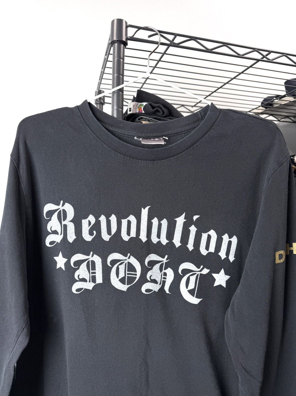 Affliction Vintage Revolution Dohc Opium Longsleeve Y2K Ed Hardy Size US L / EU 52-54 / 3 - 3 Thumbnail