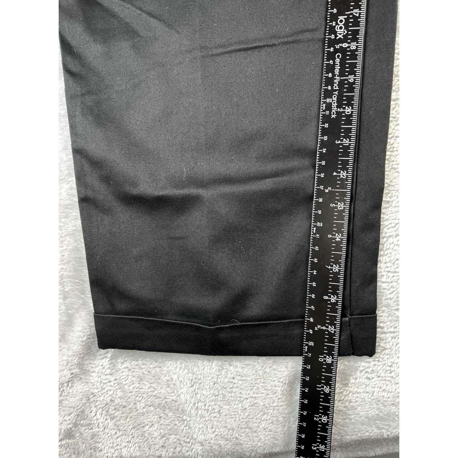 Gap GAP Pants Chino Pleated Black 38x28 Mens NWT 2000’s Front Type: Pleated Regular Fit Khaki College Preppy School Accessories? (Wait) Size US 38 / EU 54 - 6 Thumbnail