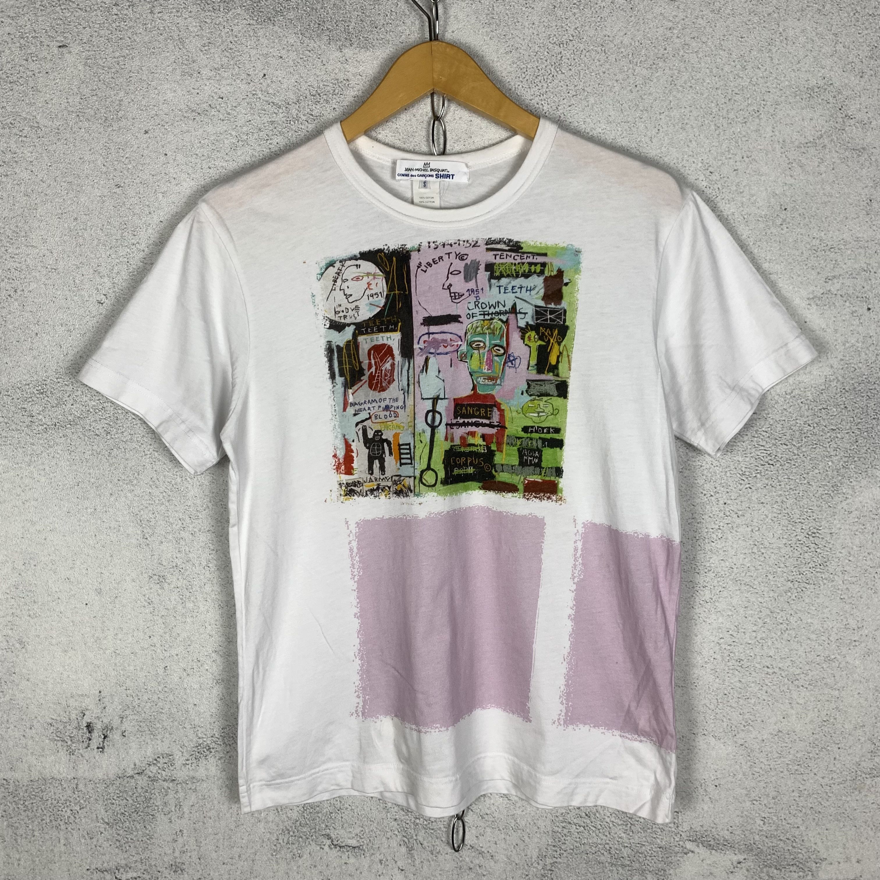 Comme Des Garcons x Jean Michel Basquiat JMB CDG Tshirt